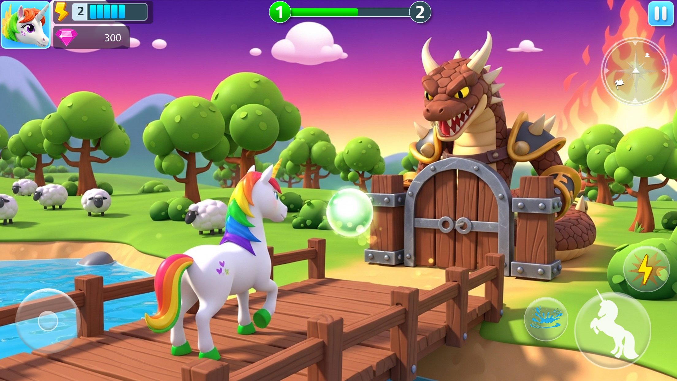 اسکرین شات 4 بازی Unicorn Games: Pony Wonderland