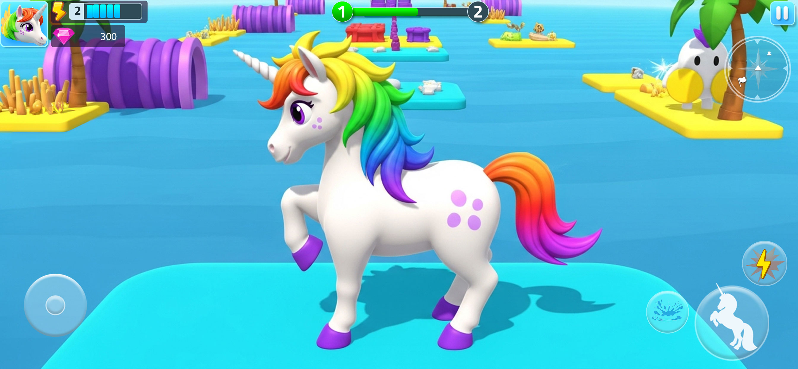 اسکرین شات 7 بازی Unicorn Games: Pony Wonderland
