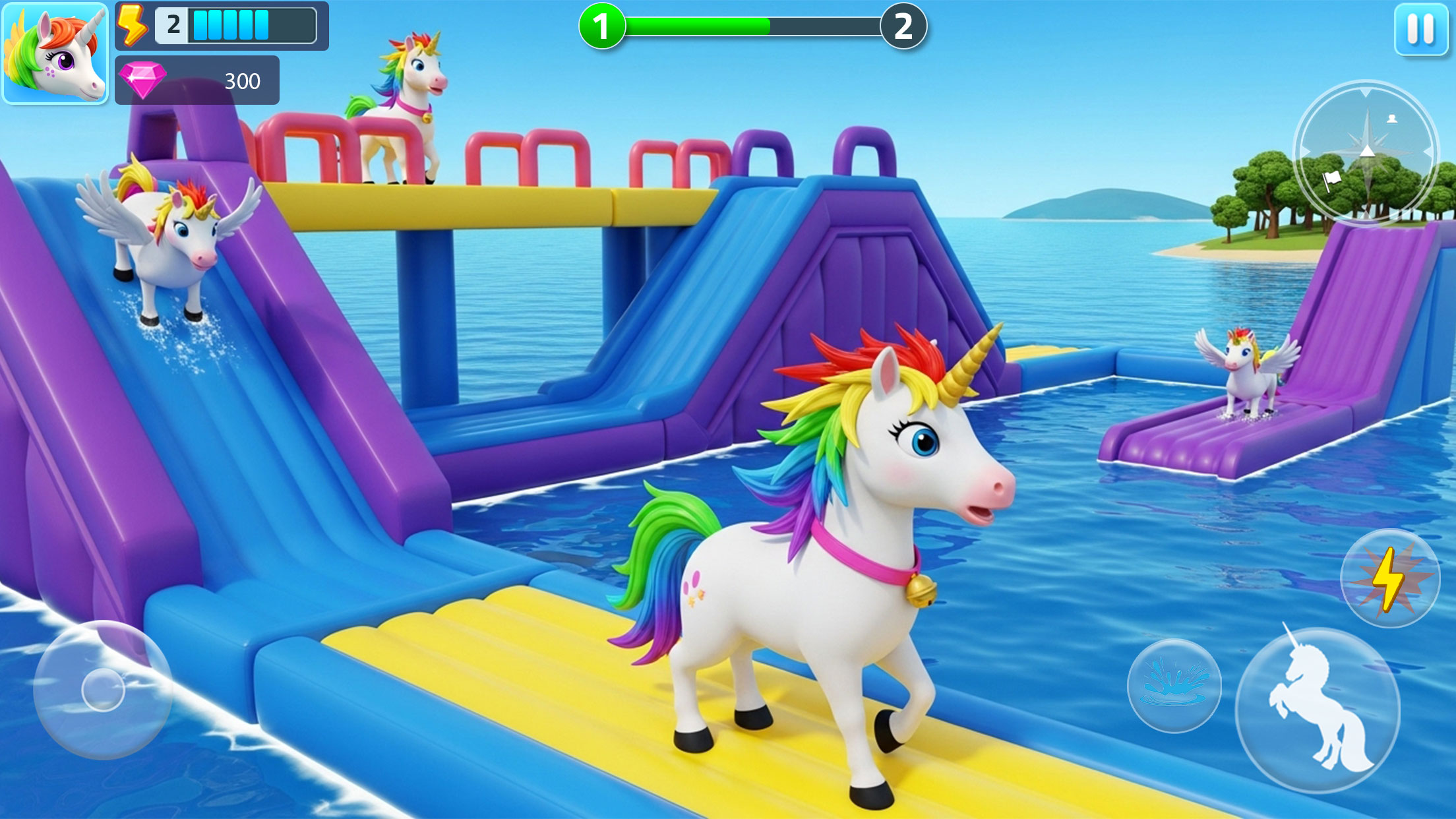اسکرین شات 5 بازی Unicorn Games: Pony Wonderland
