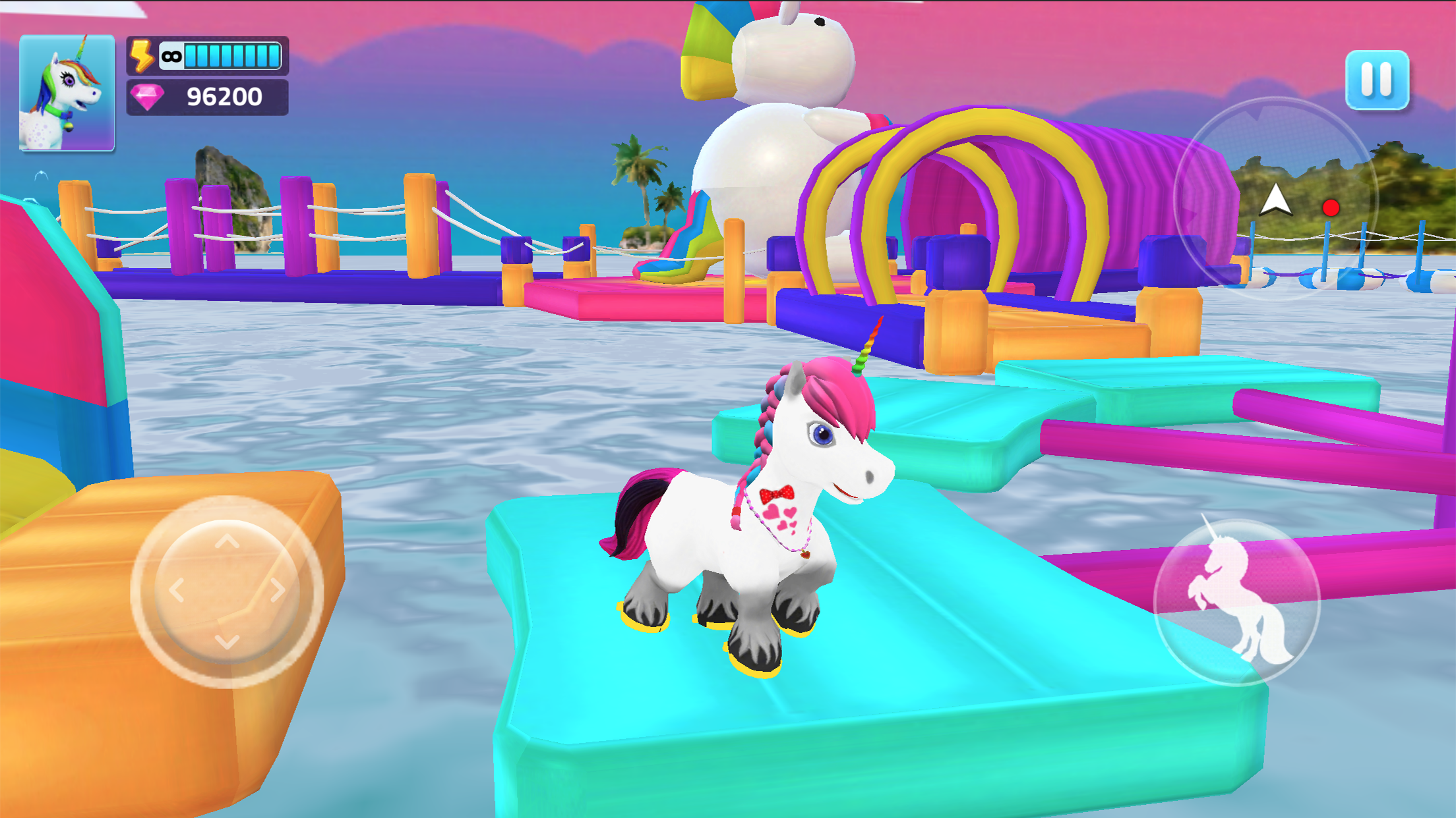 اسکرین شات 3 بازی Unicorn Games: Pony Wonderland