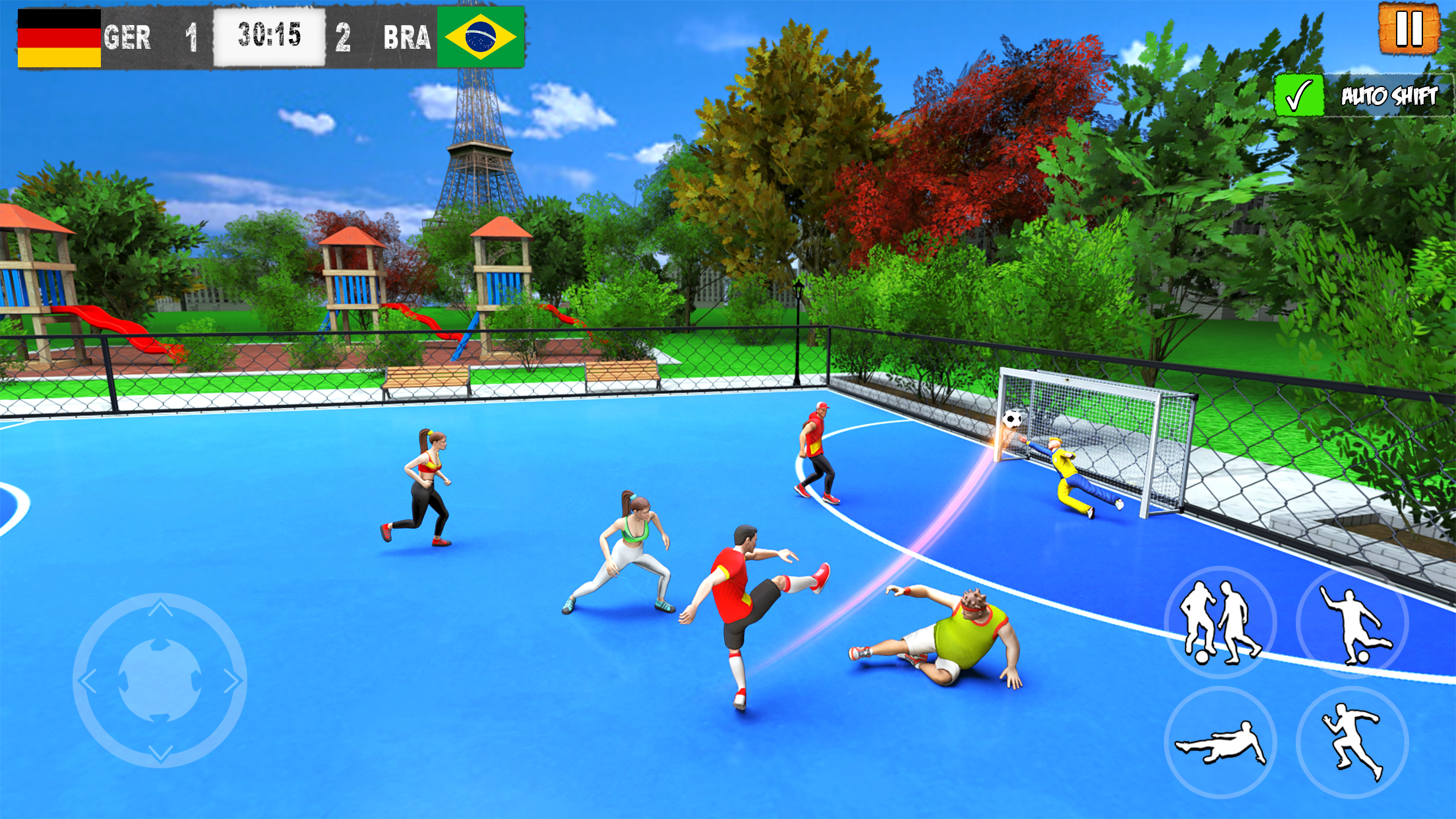 اسکرین شات 3 بازی Street Football: Futsal Games