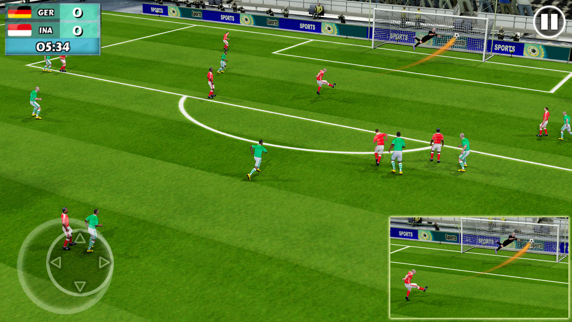 اسکرین شات 6 بازی Play Football: Soccer Games
