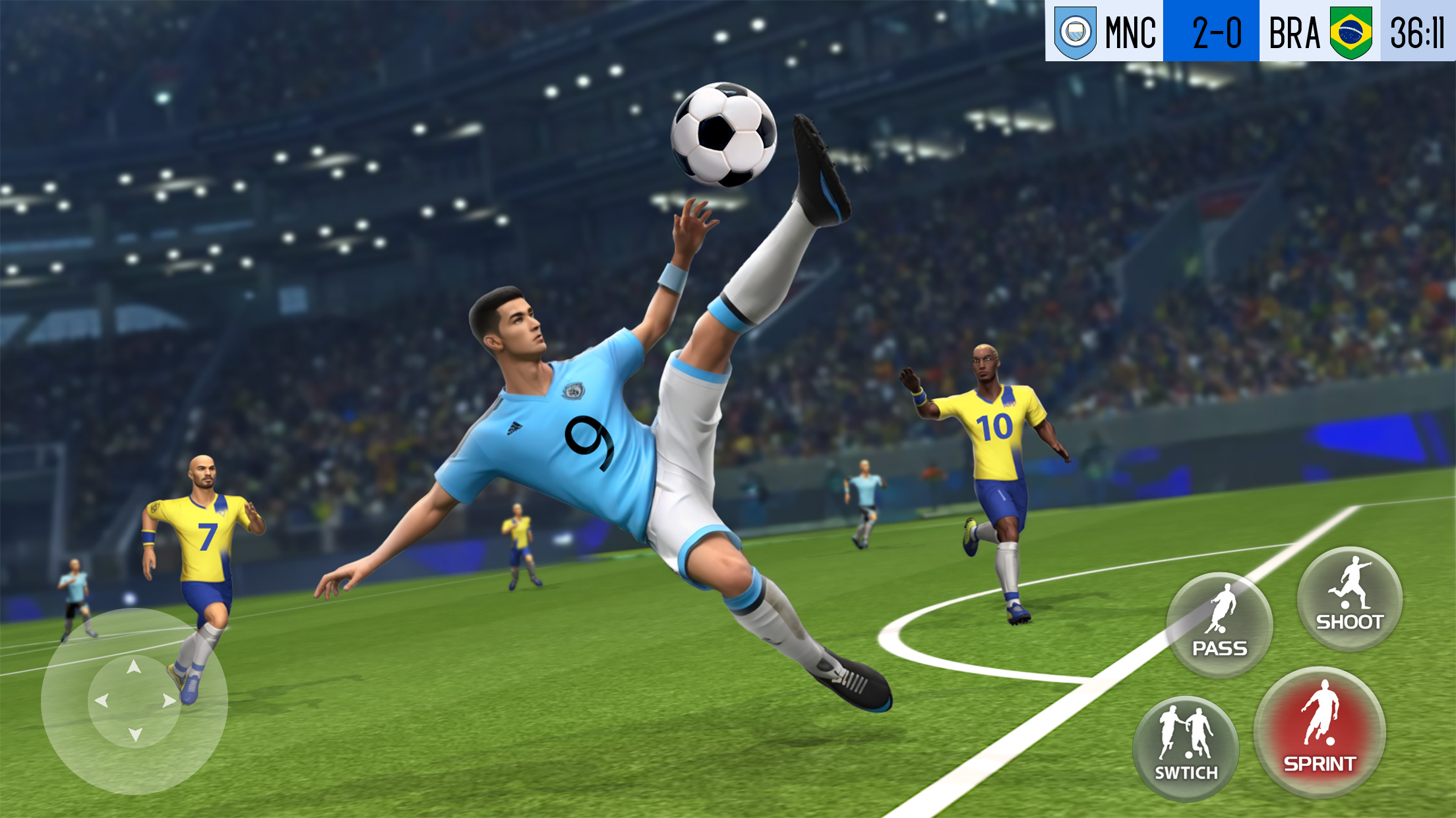 اسکرین شات 2 بازی Play Football: Soccer Games
