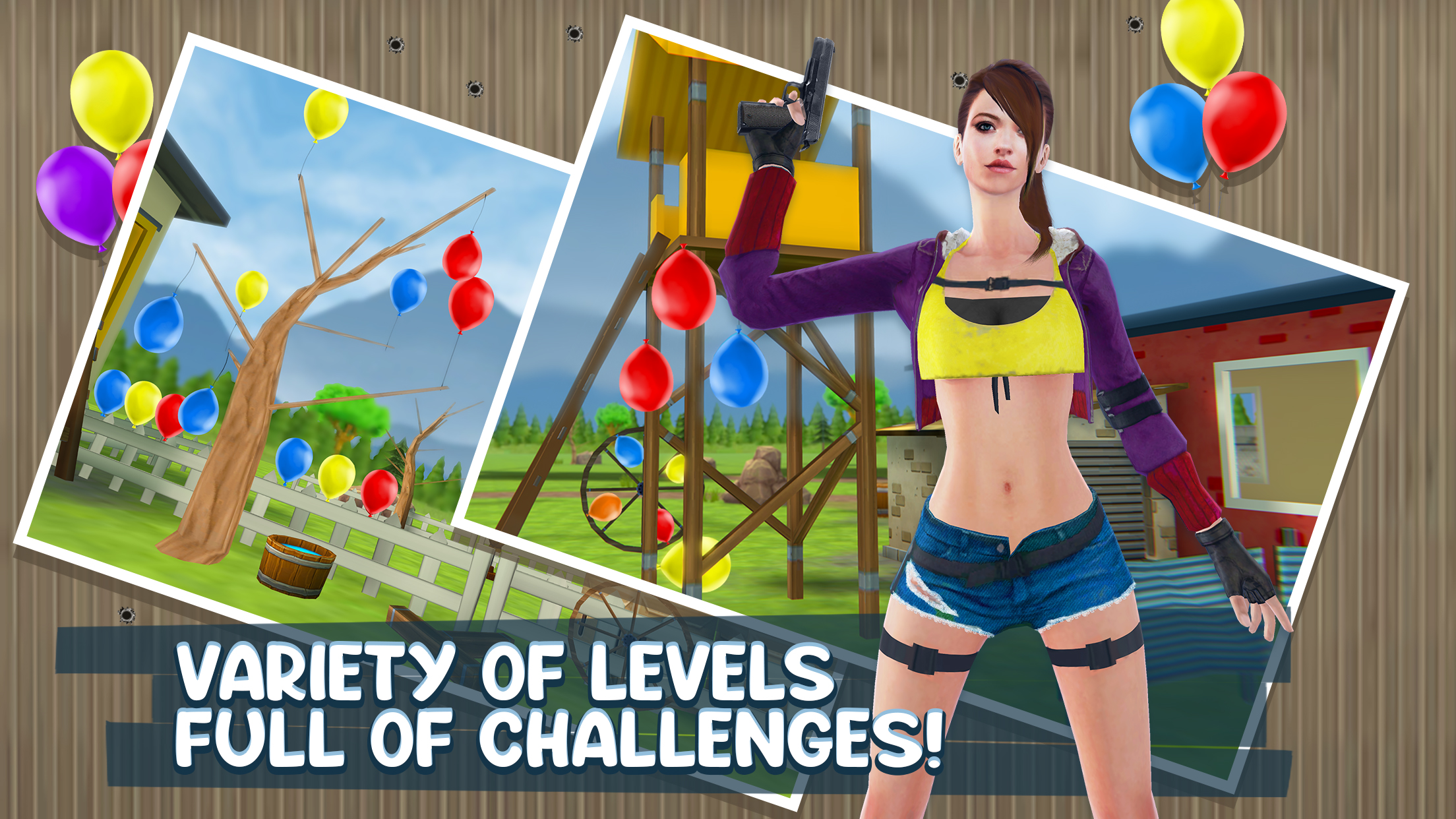 اسکرین شات 4 بازی Air Balloon Shooting Game