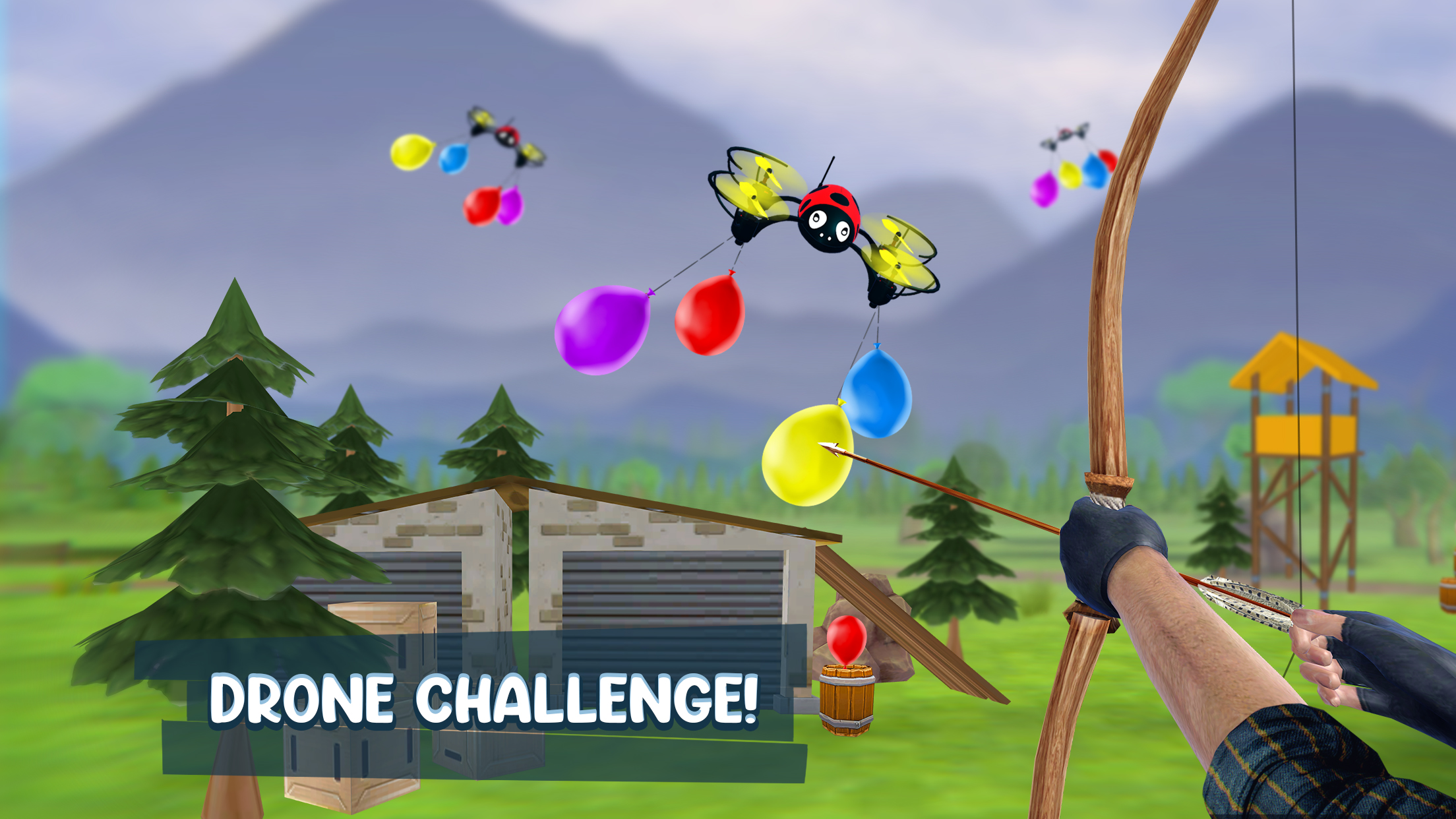 اسکرین شات 6 بازی Air Balloon Shooting Game