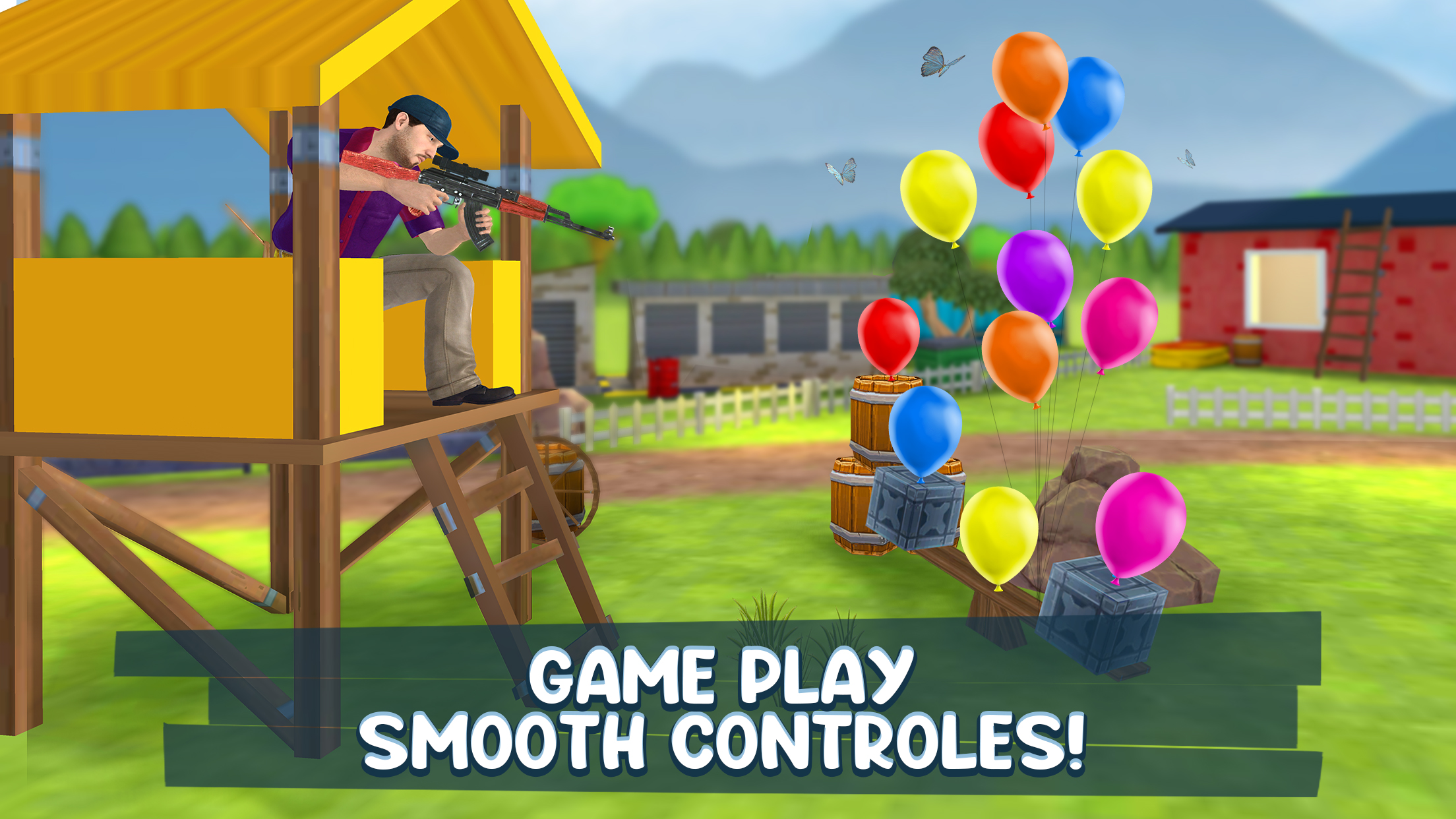 اسکرین شات 5 بازی Air Balloon Shooting Game
