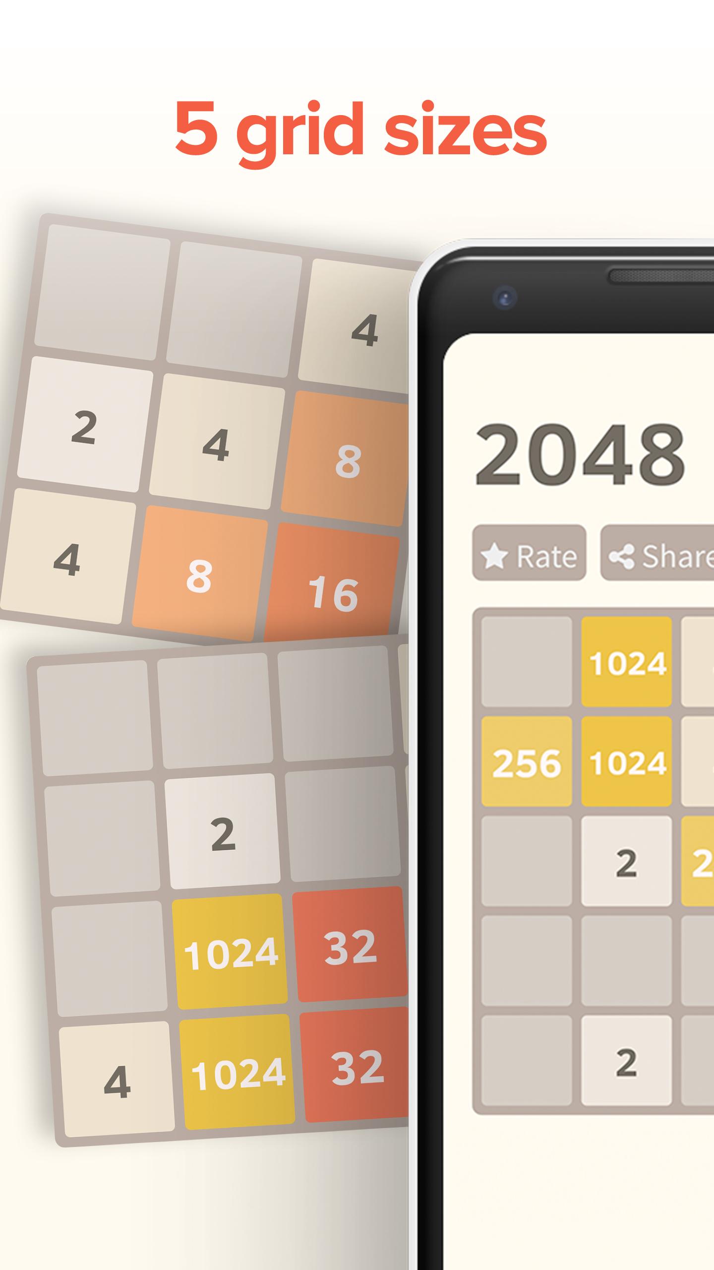 اسکرین شات 4 بازی 1024 Puzzle Numbers Game