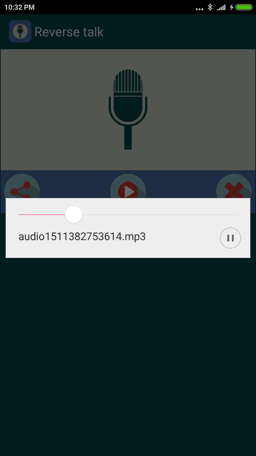 اسکرین شات 2 برنامه Reverse Talk