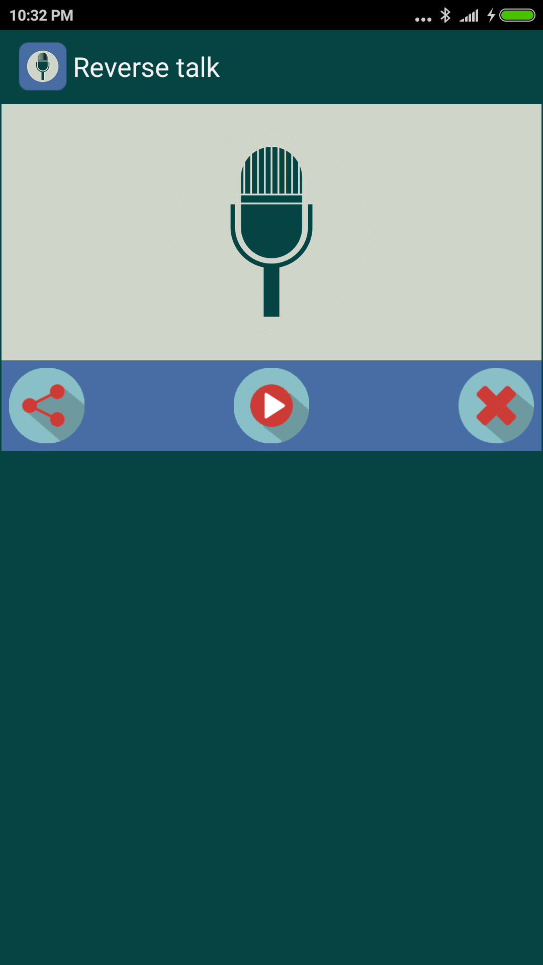 اسکرین شات 1 برنامه Reverse Talk