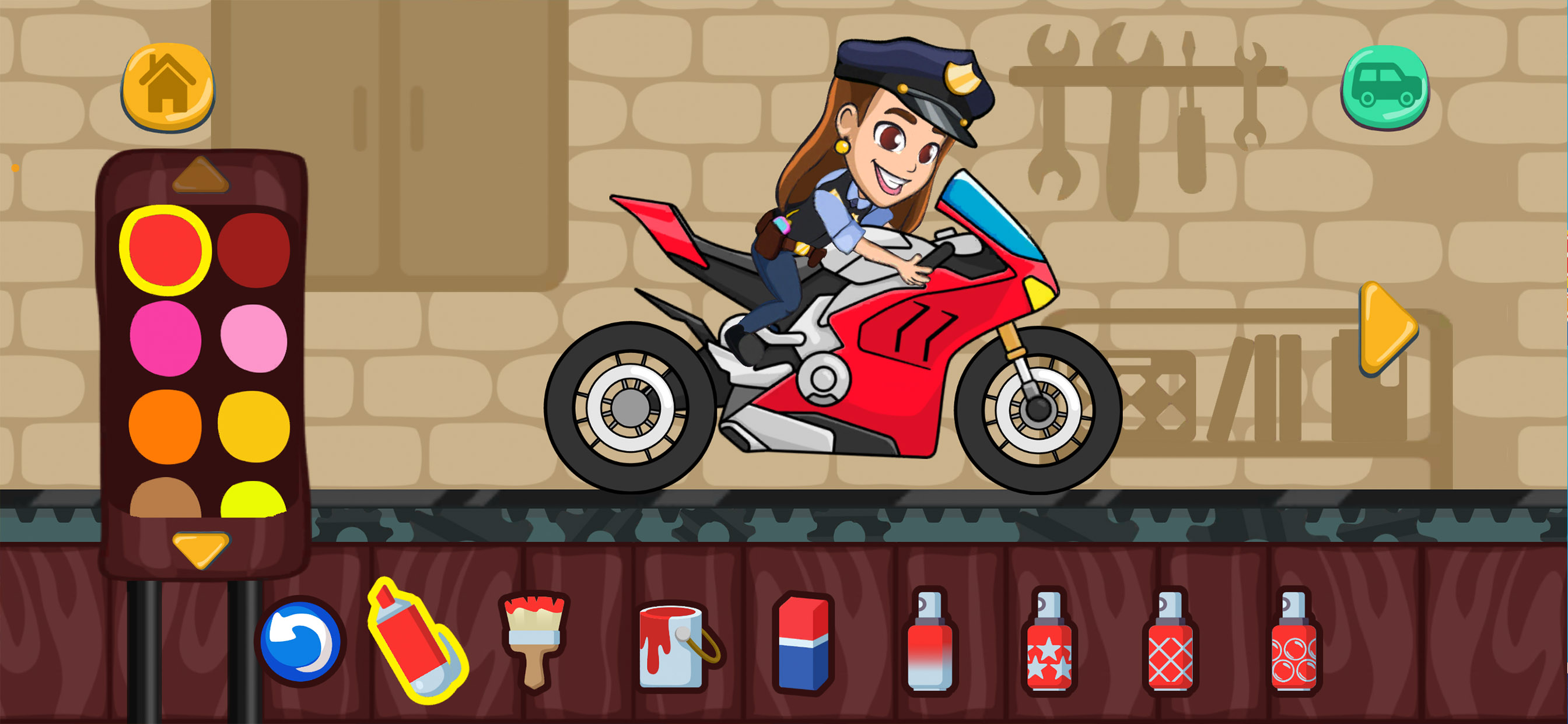 اسکرین شات 1 بازی Vlad and Niki: Car Games