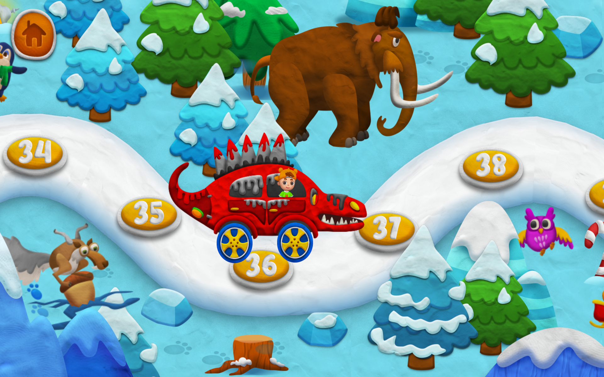 اسکرین شات 1 بازی Vlad and Niki PlayDough Cars