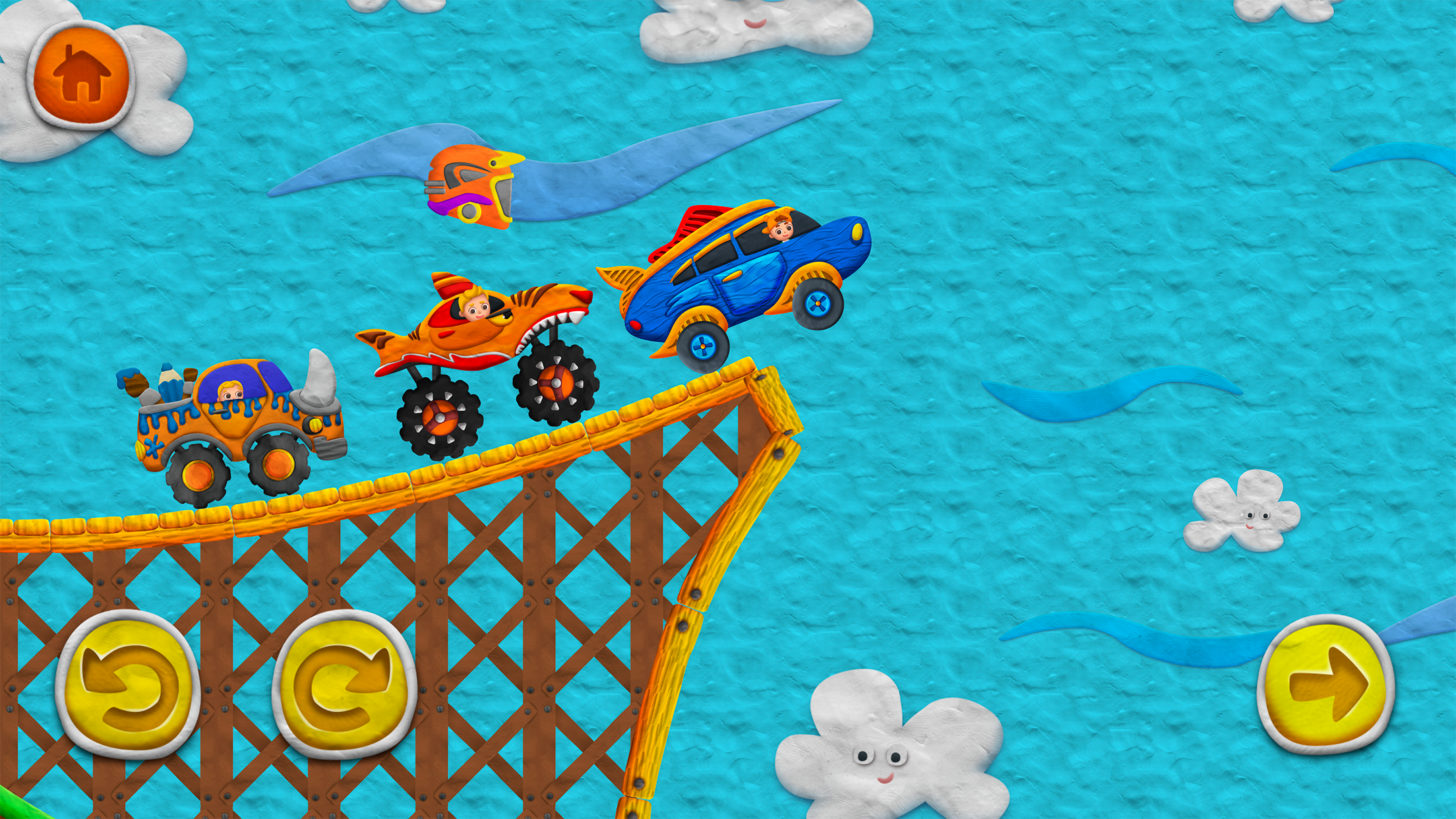 اسکرین شات 5 بازی Vlad and Niki PlayDough Cars
