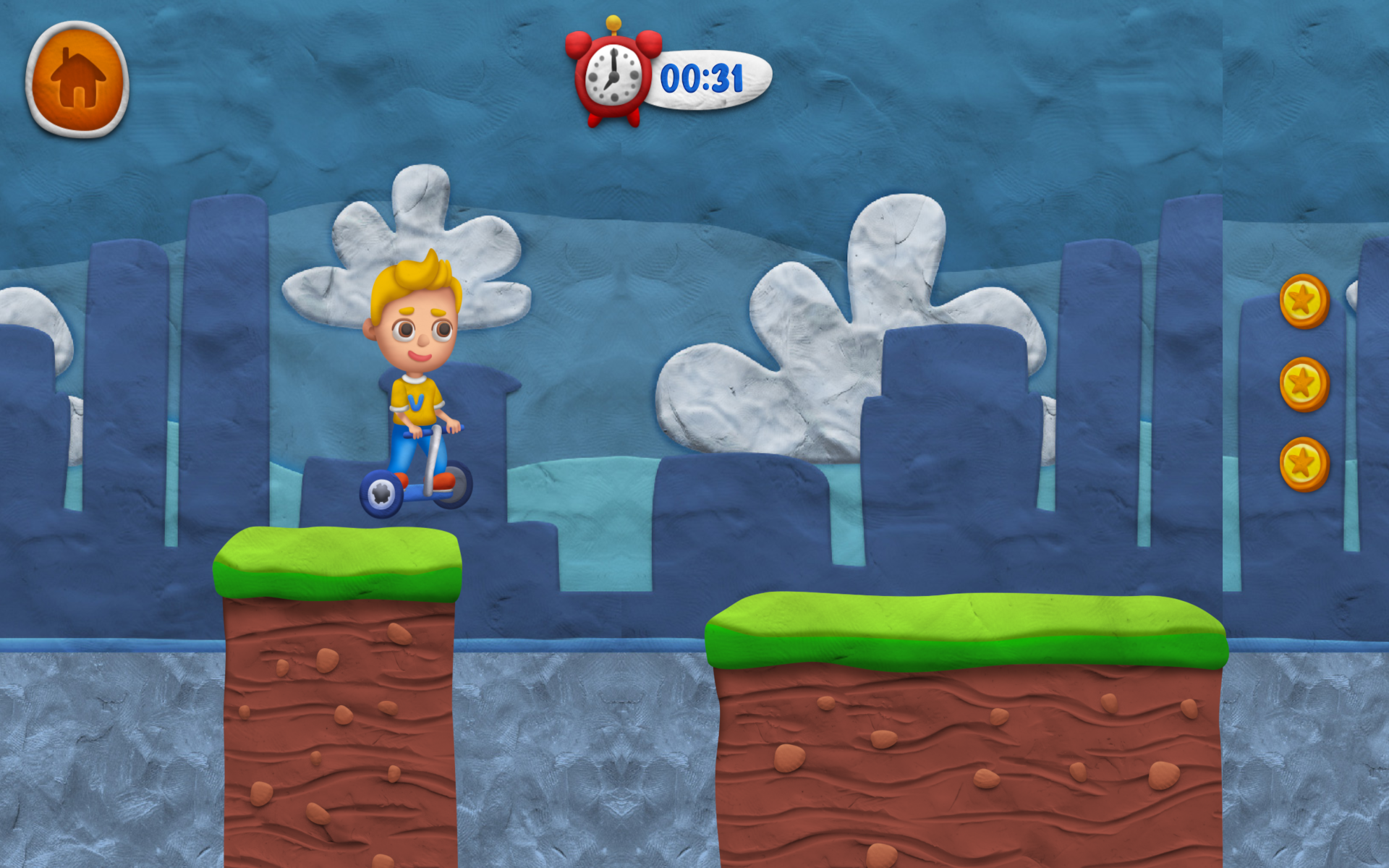 اسکرین شات 2 بازی Vlad and Niki Clay Race