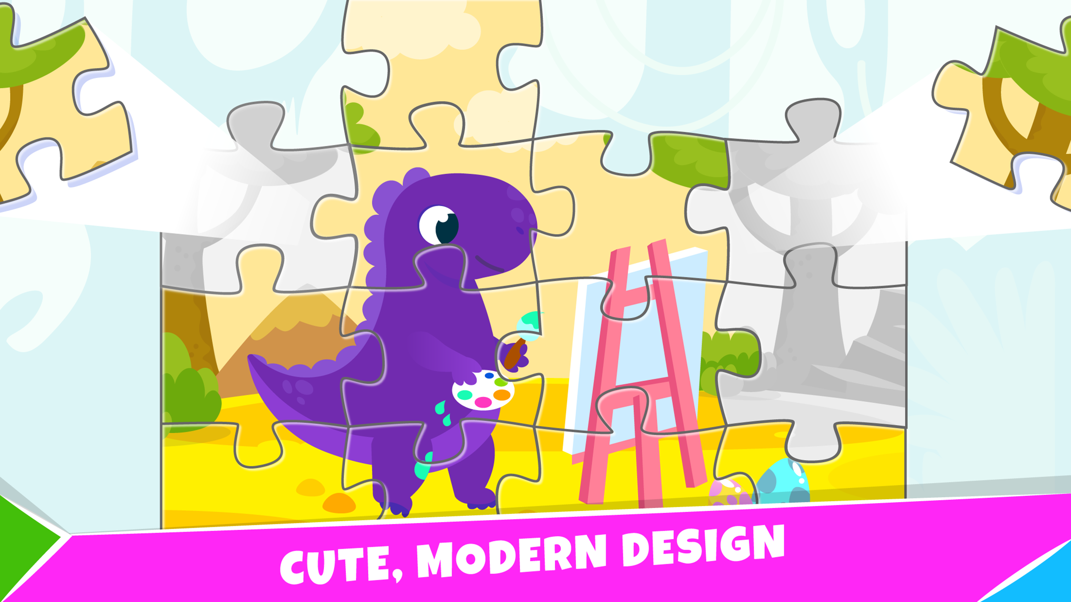 اسکرین شات 3 بازی Kids educational games Puzzles