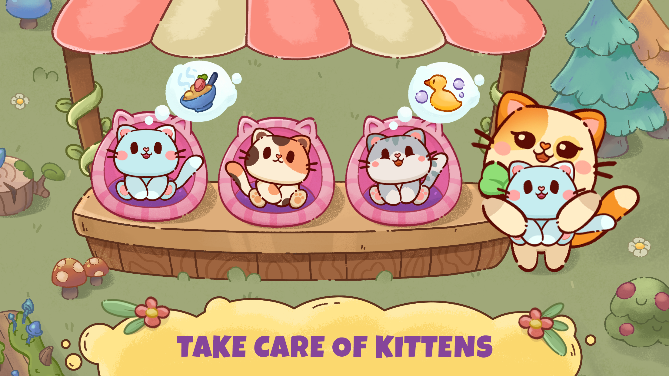 اسکرین شات 1 بازی Pet cat Daycare games for baby