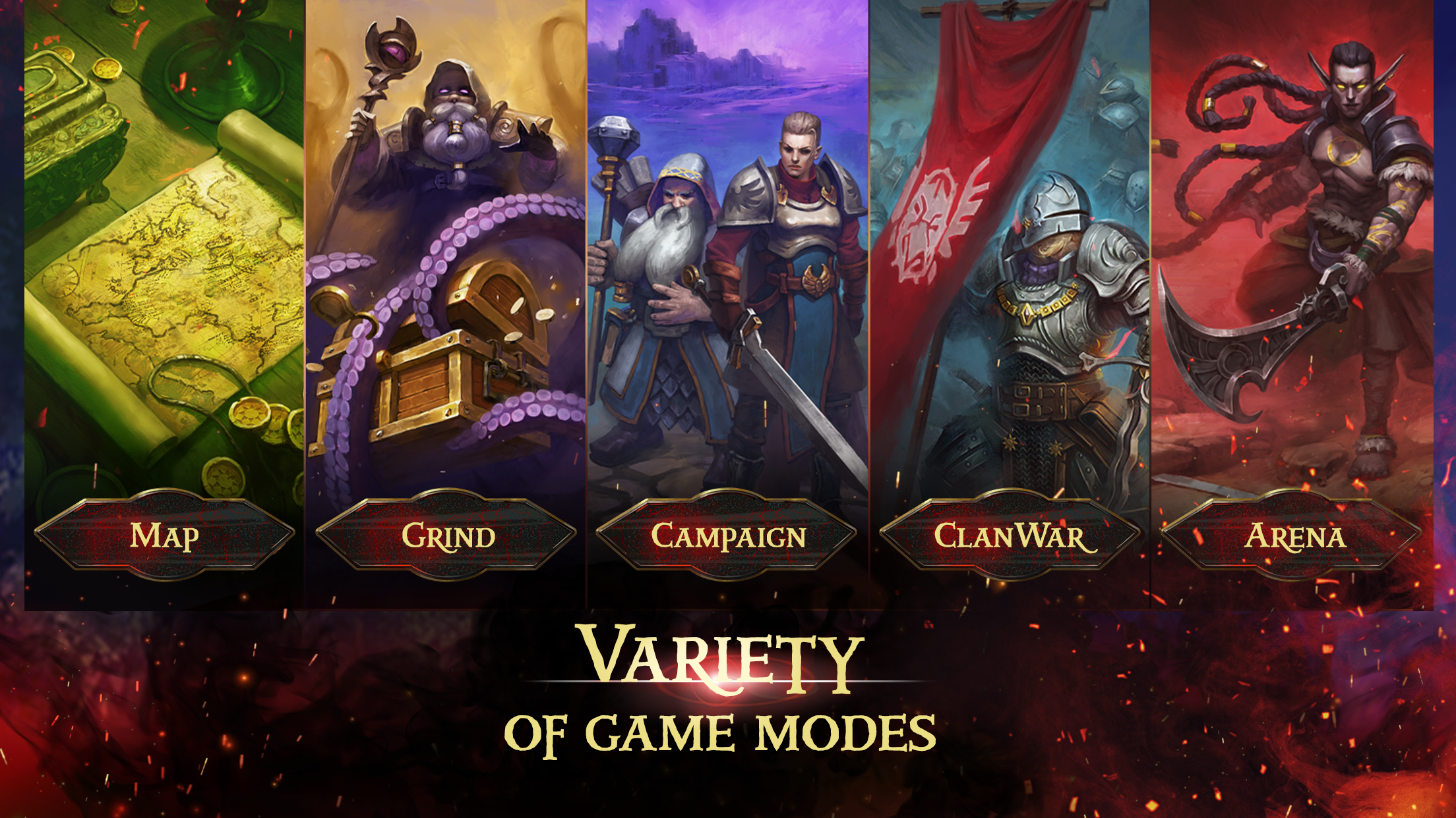 اسکرین شات 3 بازی Chaos Lords: Medieval RPG War