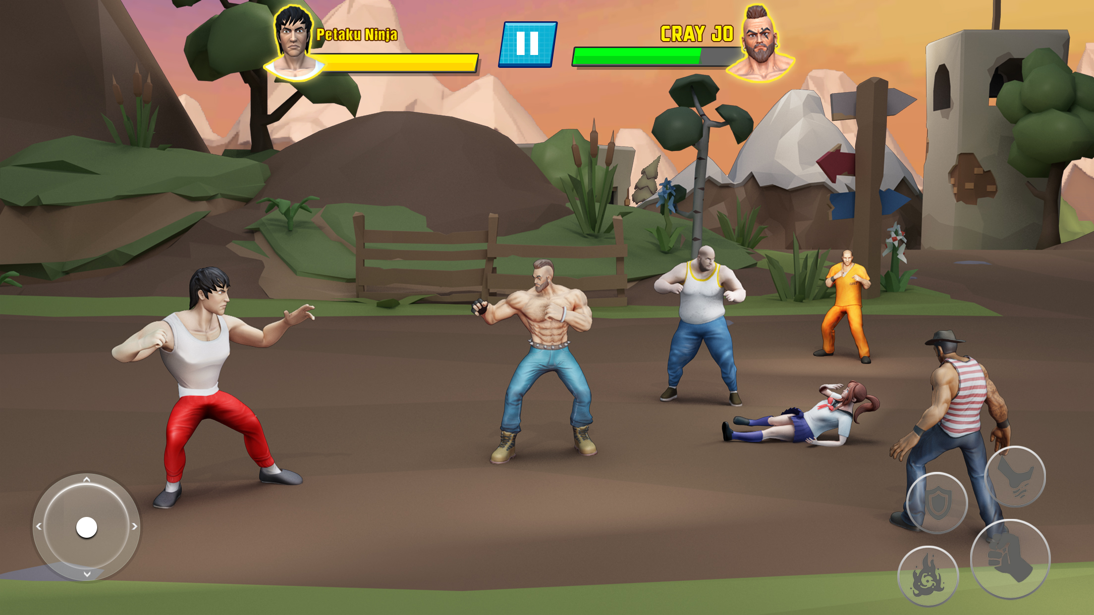 اسکرین شات 7 بازی Karate Heroes Street Battle