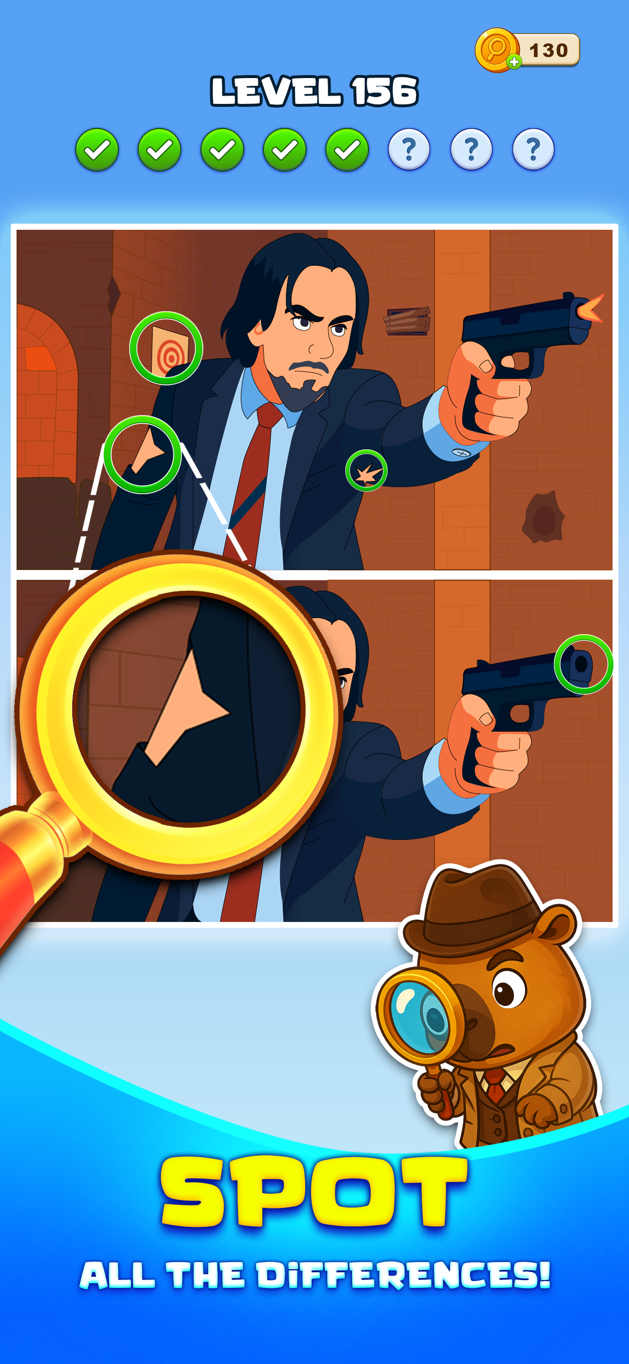 اسکرین شات 1 بازی Findlyy – Spot the Differences