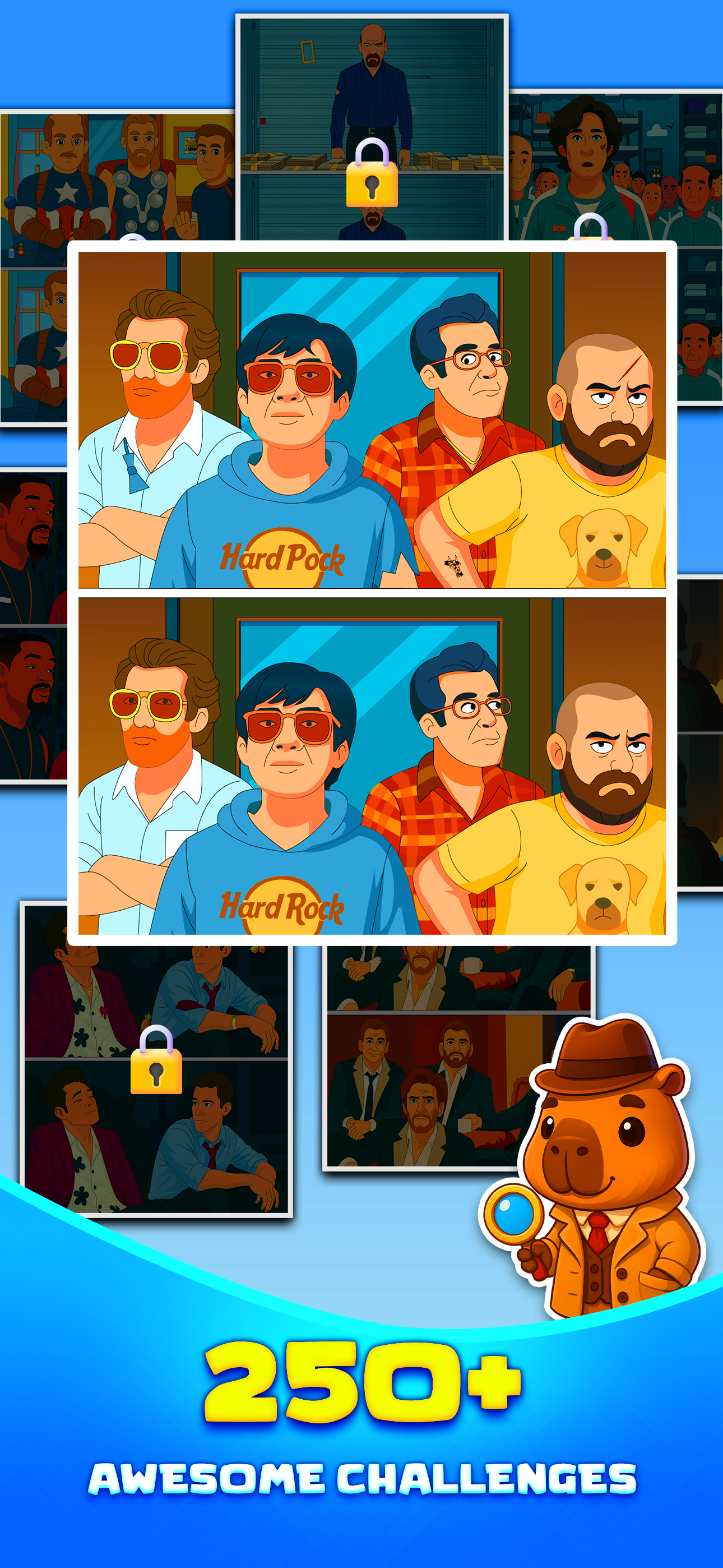 اسکرین شات 2 بازی Findlyy – Spot the Differences