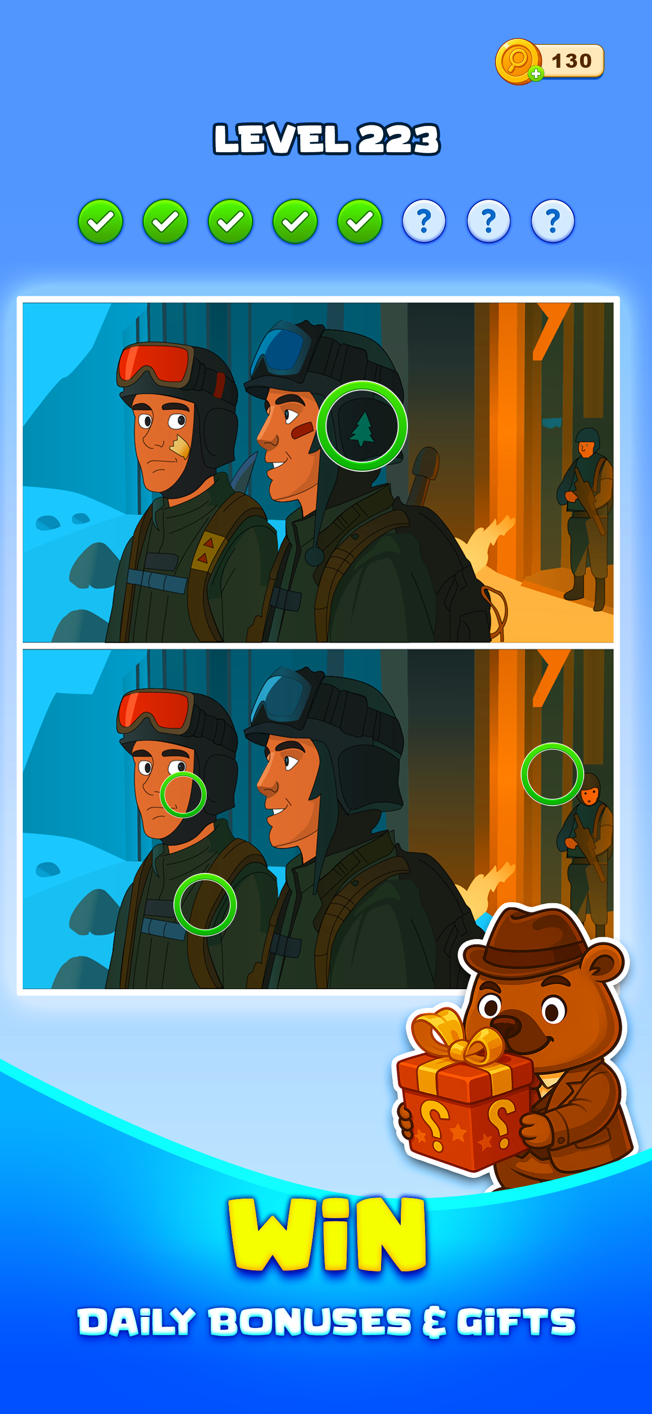 اسکرین شات 4 بازی Findlyy – Spot the Differences