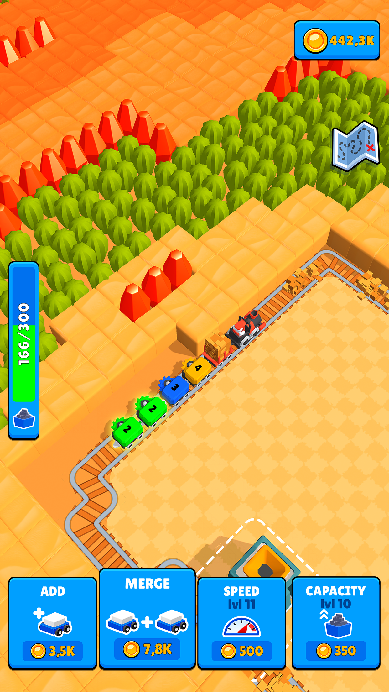 اسکرین شات 8 بازی Train Miner: Idle Railway Game