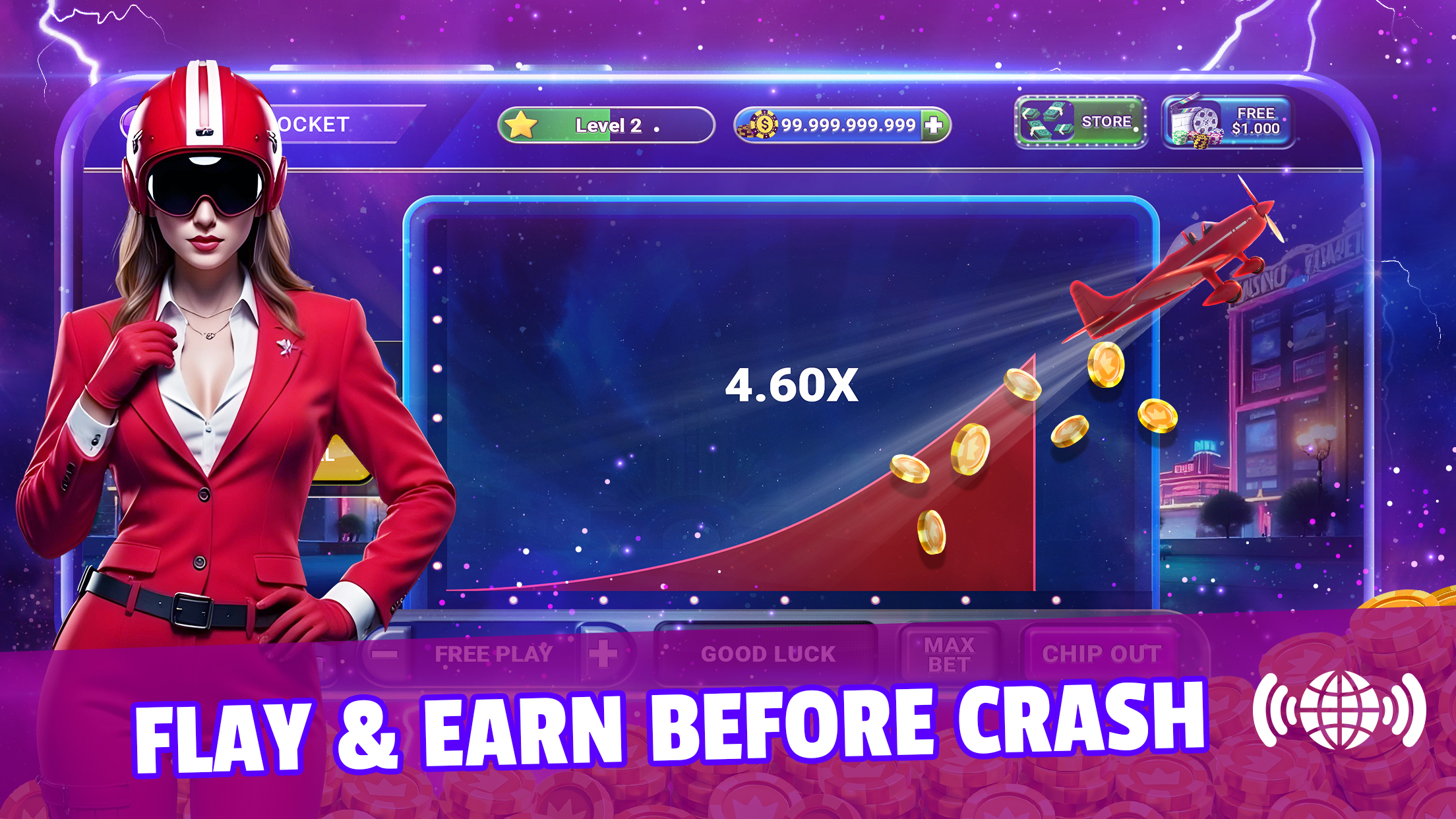 اسکرین شات 4 بازی Pinko Online Casino Win x1000