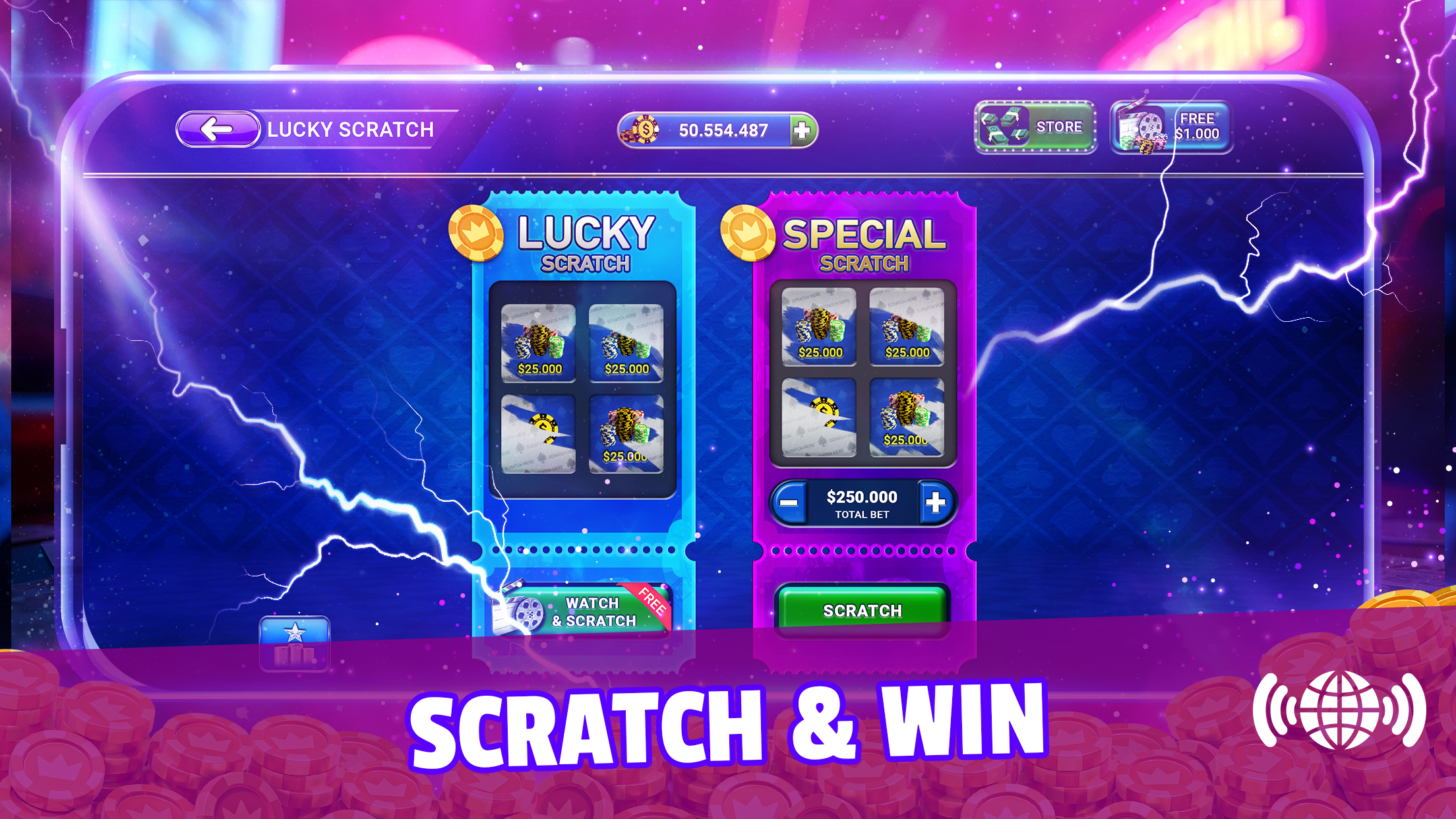 اسکرین شات 6 بازی Pinko Online Casino Win x1000