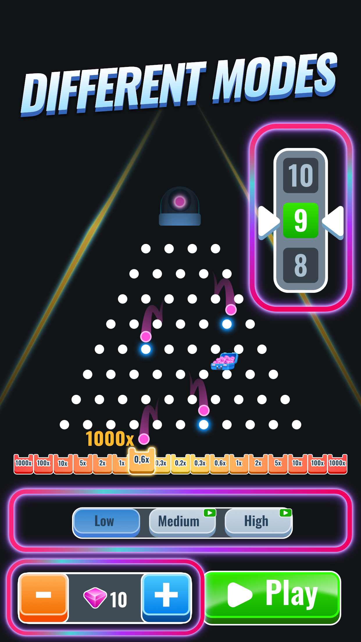 اسکرین شات 4 بازی Plinko Space - Plinko x100