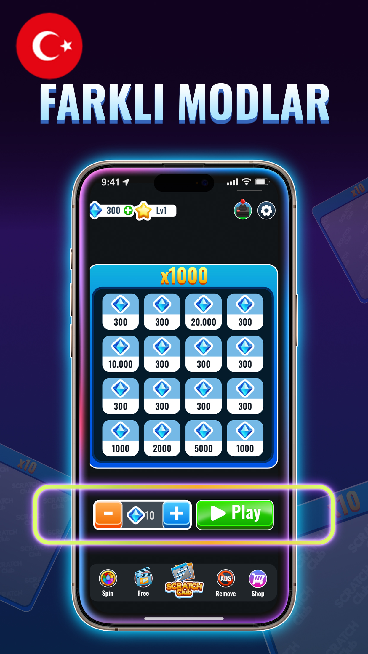 اسکرین شات 3 بازی Scratch Cards - Win x1000