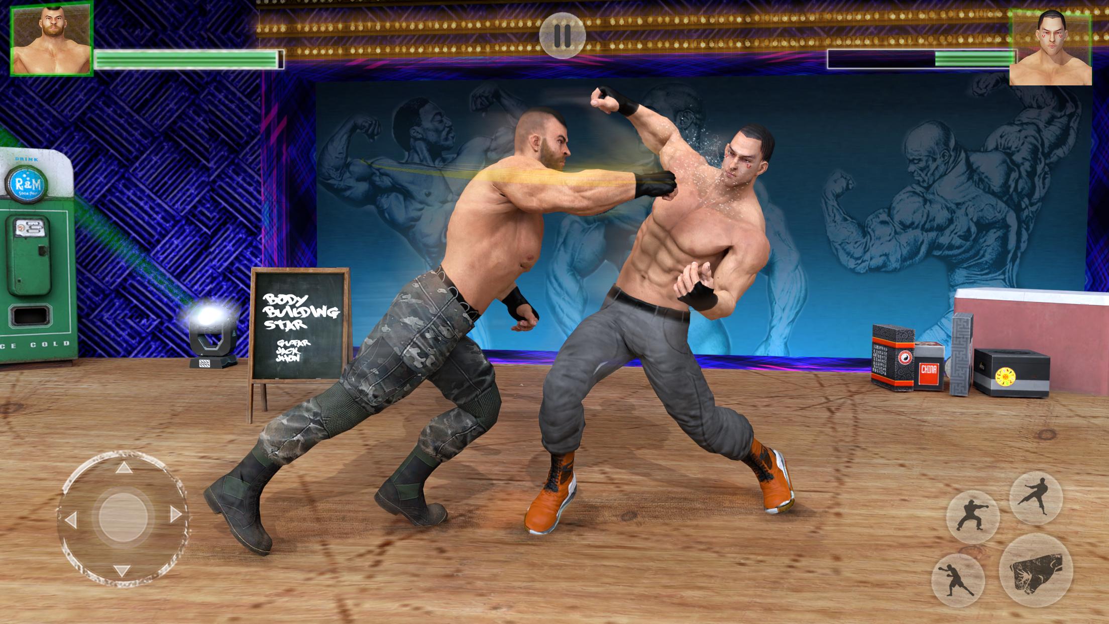 اسکرین شات 2 برنامه Gym Fight Club: Fighting Game