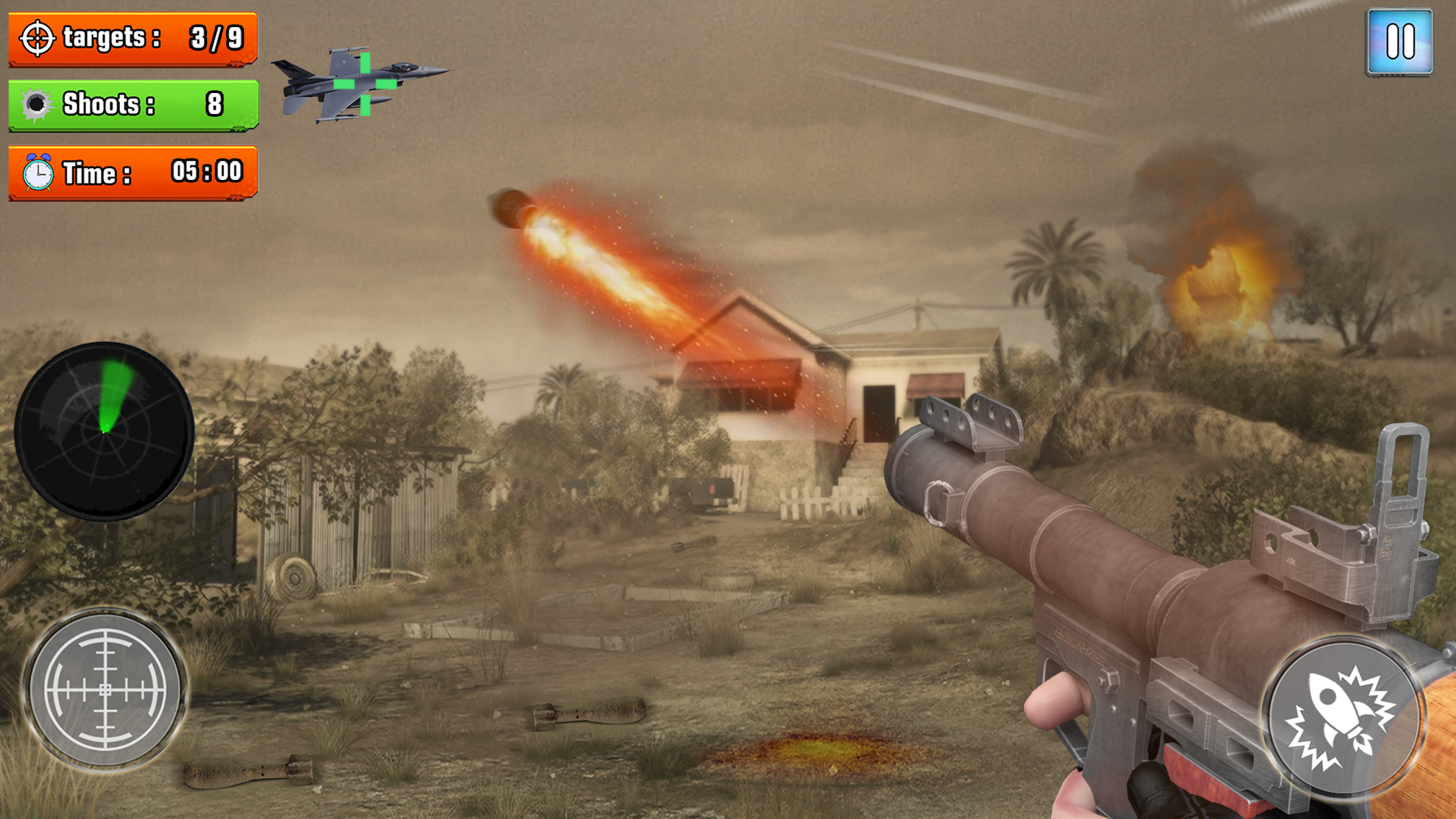 اسکرین شات 3 برنامه Jet Planes Shooting Game