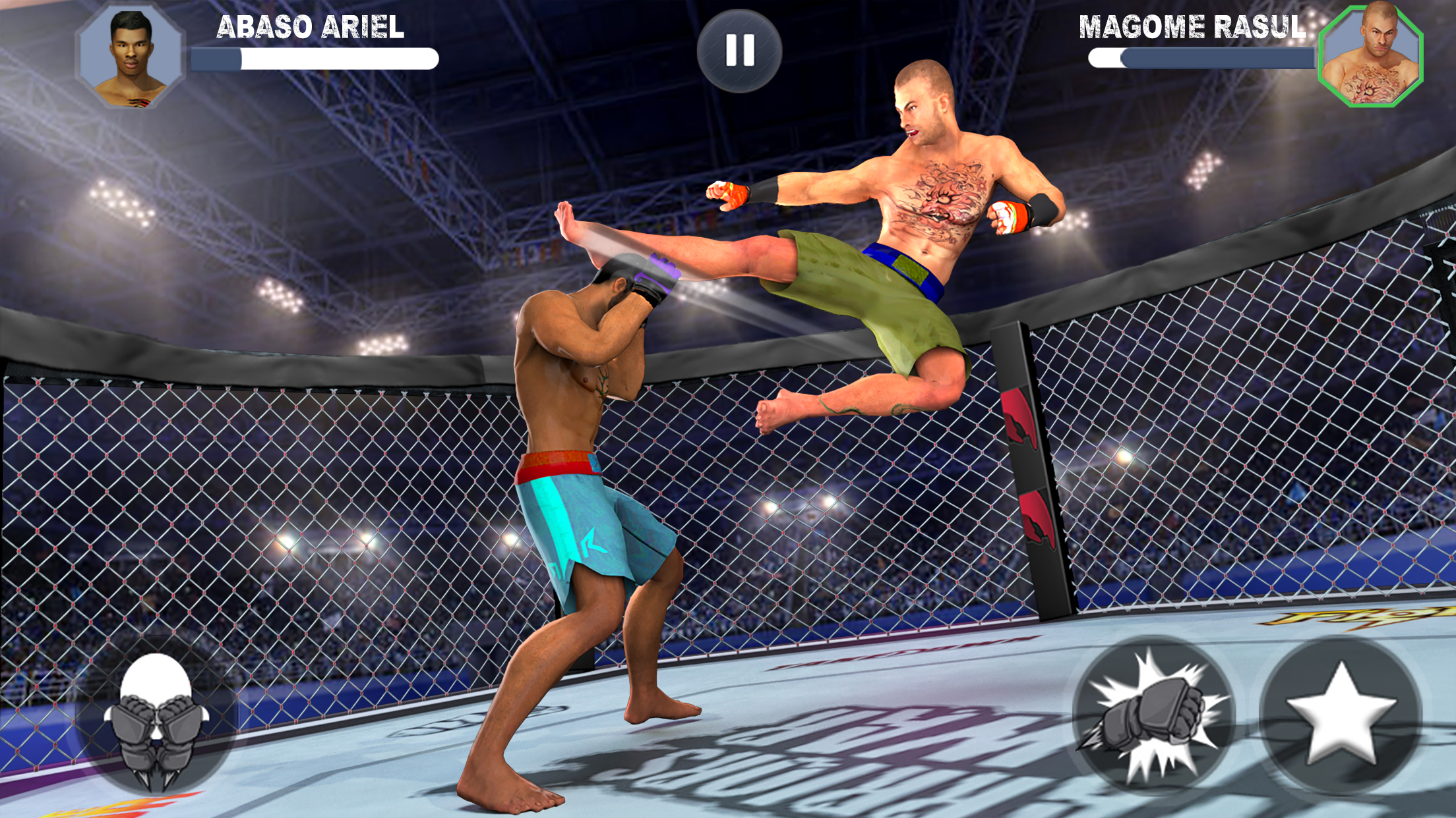 اسکرین شات 2 بازی Martial Arts Kick Boxing Game