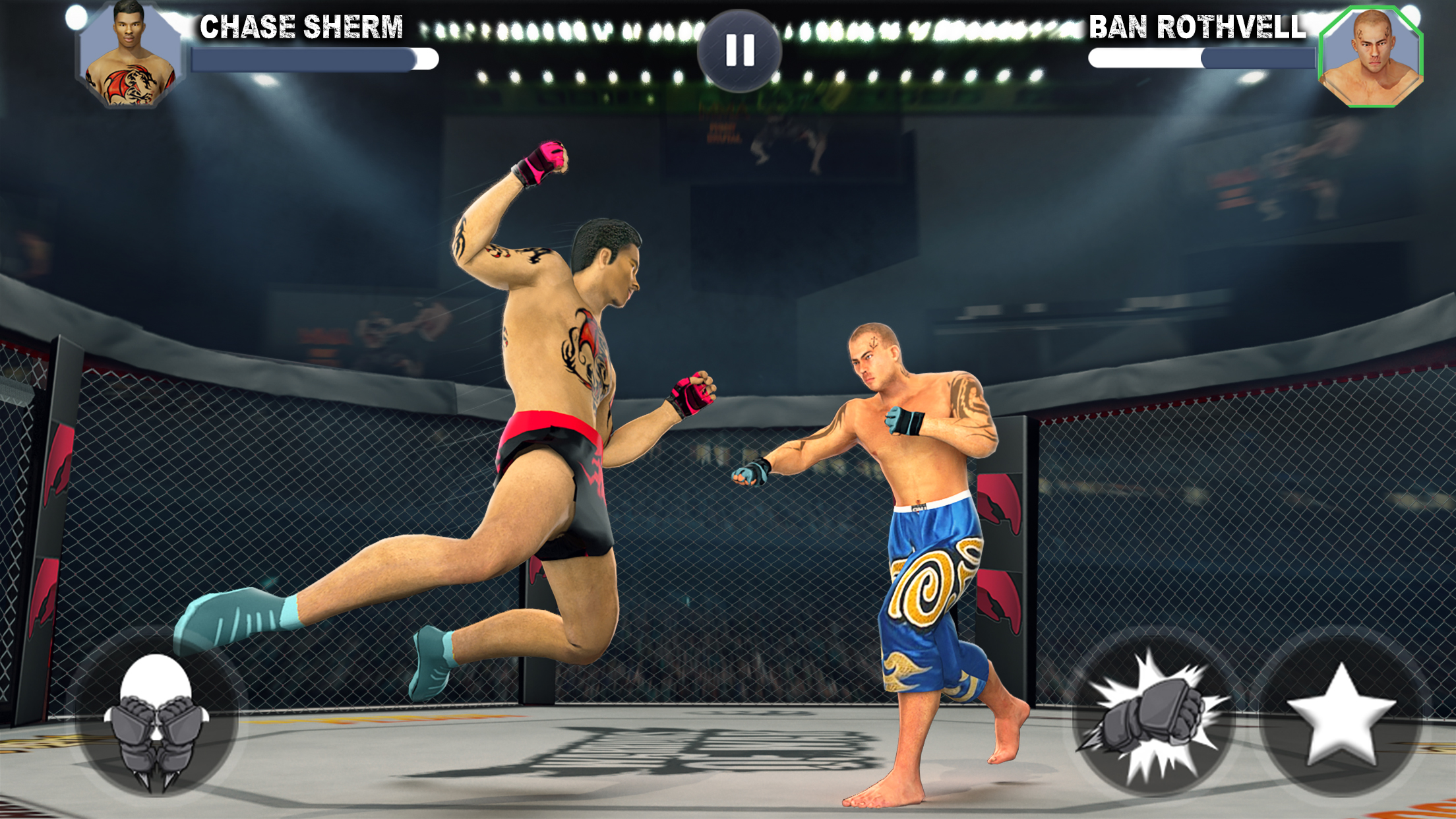 اسکرین شات 1 بازی Martial Arts Kick Boxing Game