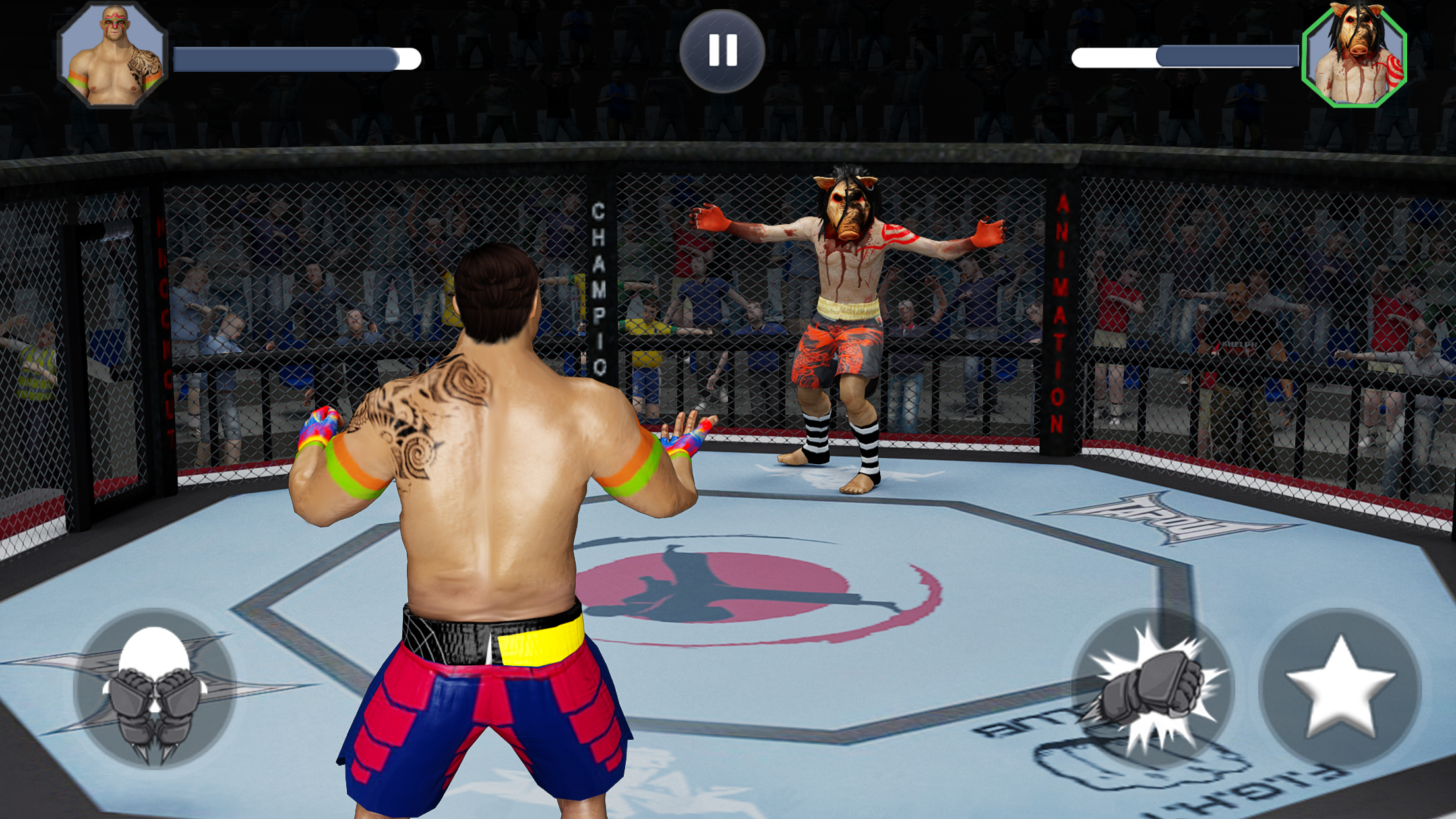 اسکرین شات 5 بازی Martial Arts Kick Boxing Game