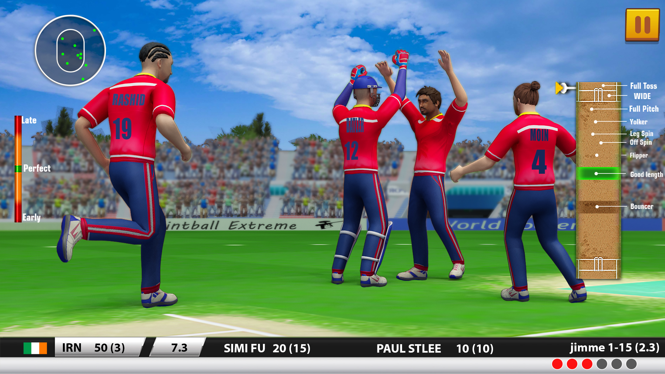 اسکرین شات 5 برنامه World Cricket Games :T20 Cup