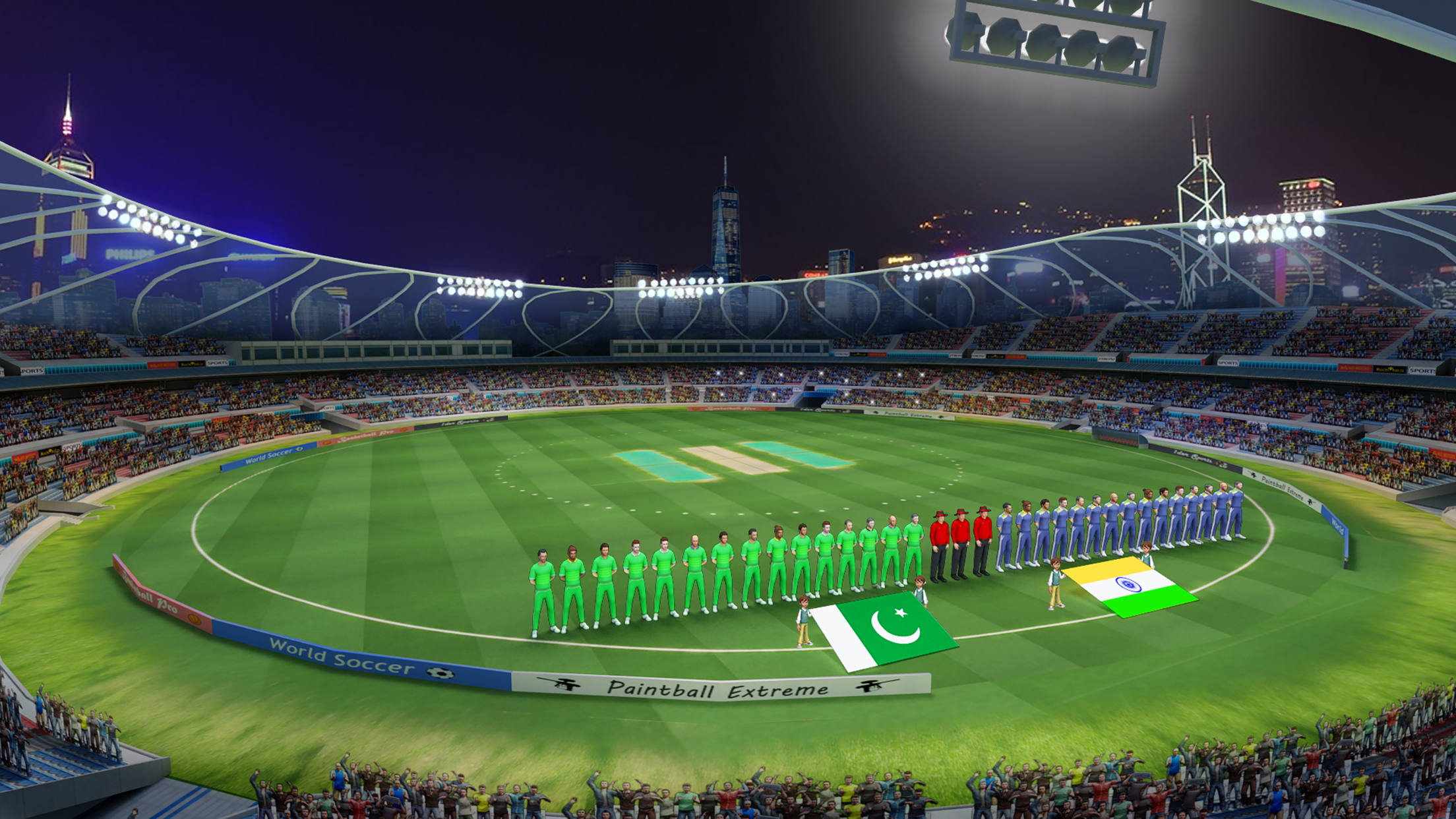 اسکرین شات 3 برنامه World Cricket Games :T20 Cup