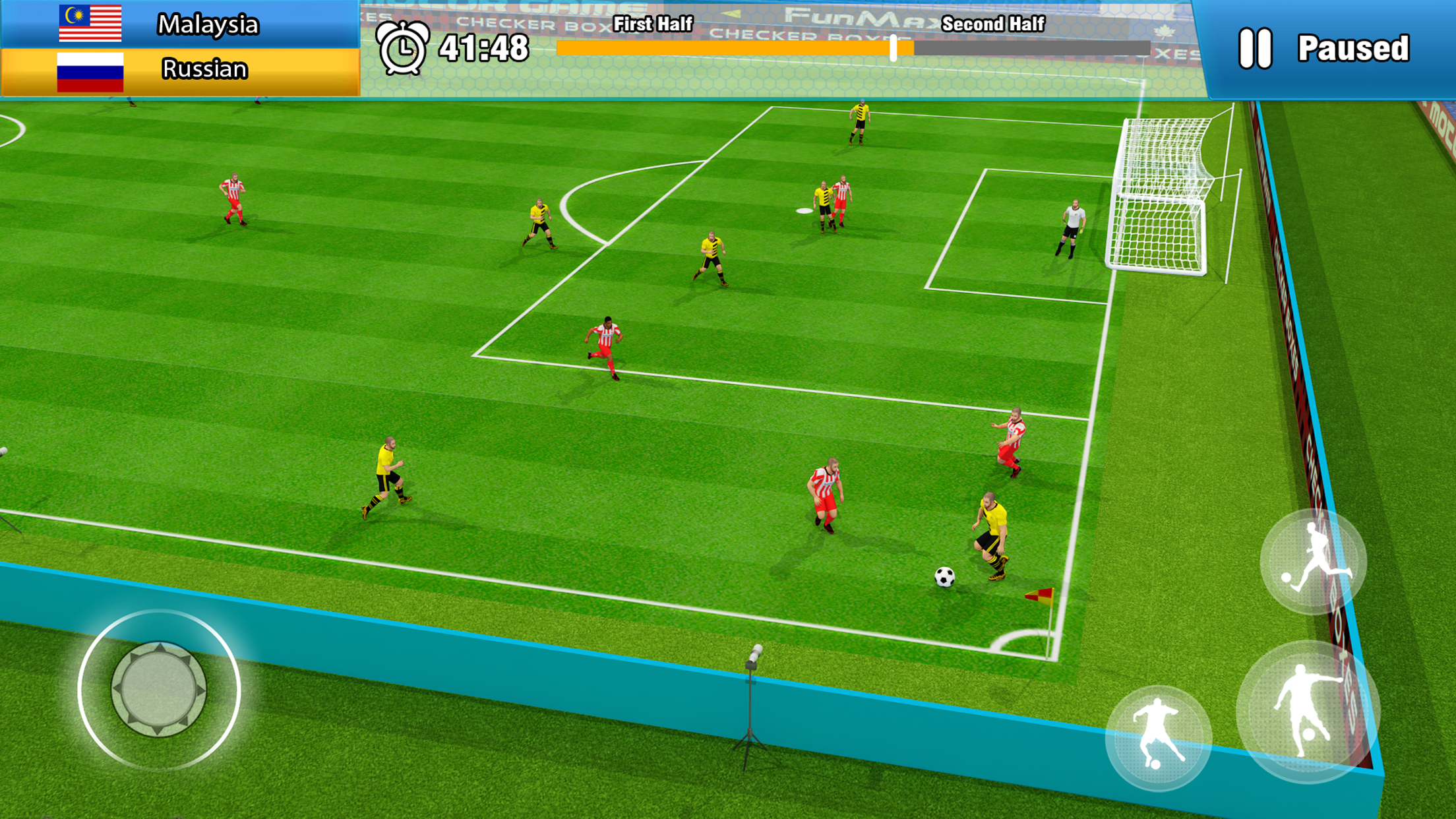 اسکرین شات 6 برنامه Play Soccer: Football Games