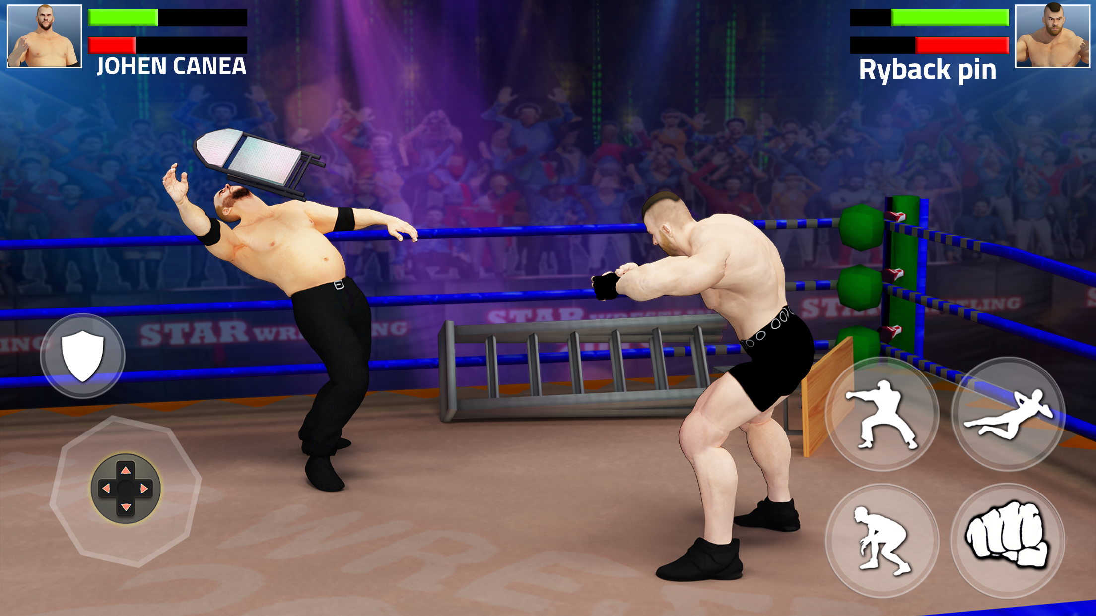 اسکرین شات 6 بازی Tag Team Wrestling Game