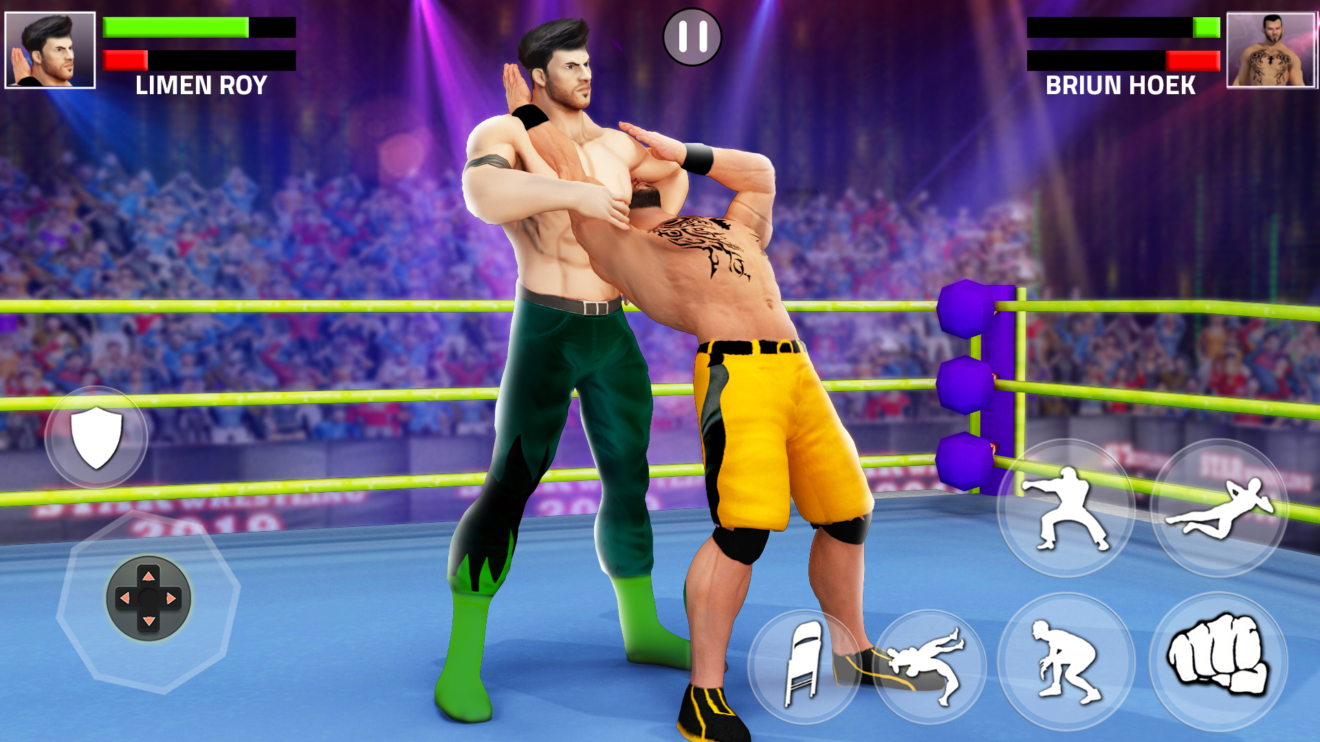 اسکرین شات 8 بازی Tag Team Wrestling Game