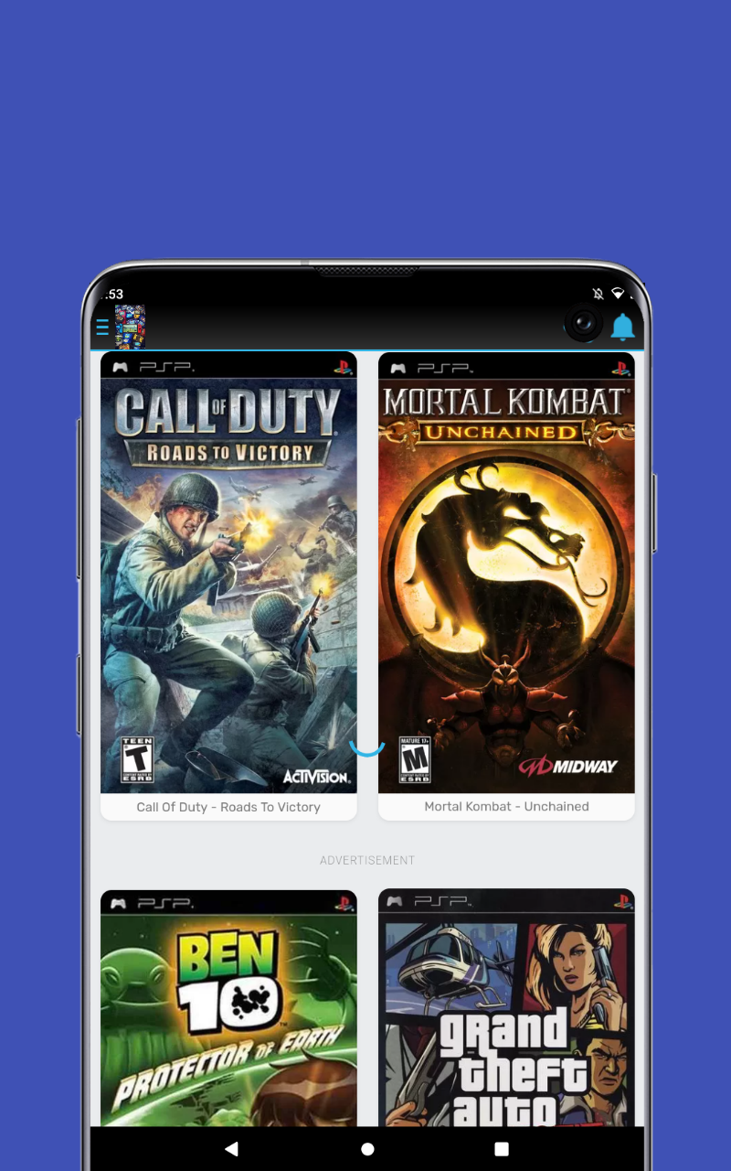 اسکرین شات 5 برنامه Emulator games downloader