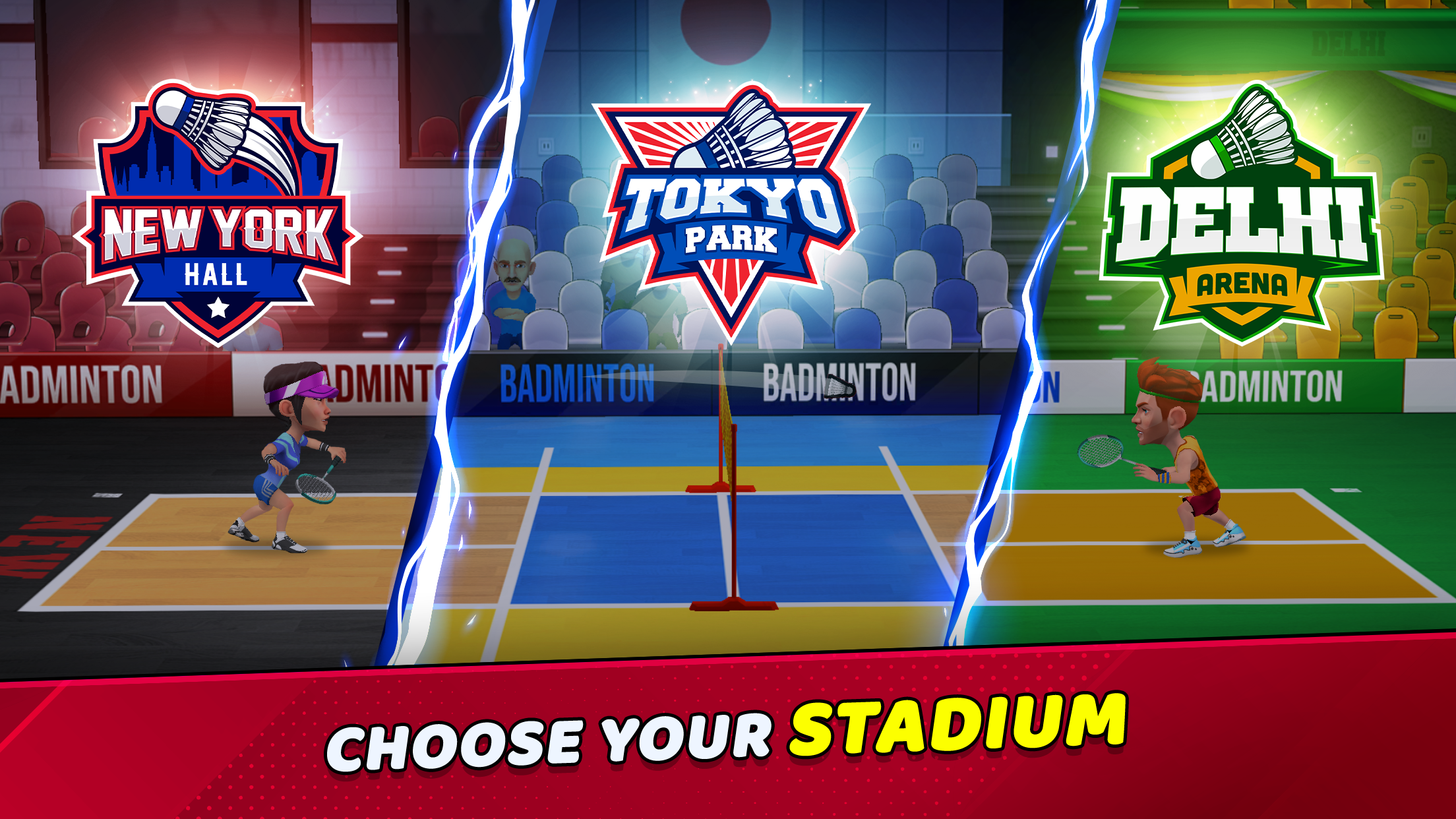 اسکرین شات 4 بازی Badminton Clash 3D