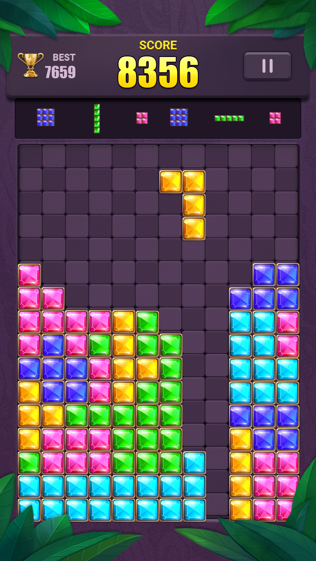 اسکرین شات 4 بازی Block Puzzle: Blast Jewel Game