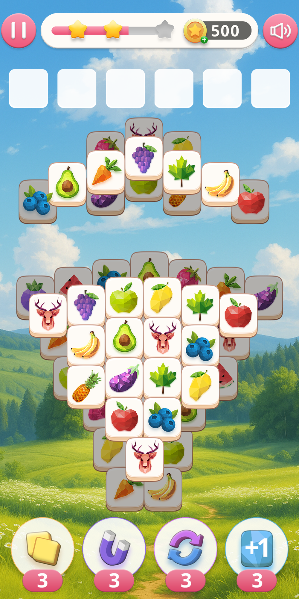 اسکرین شات 1 بازی 2 Tiles - Pair Match