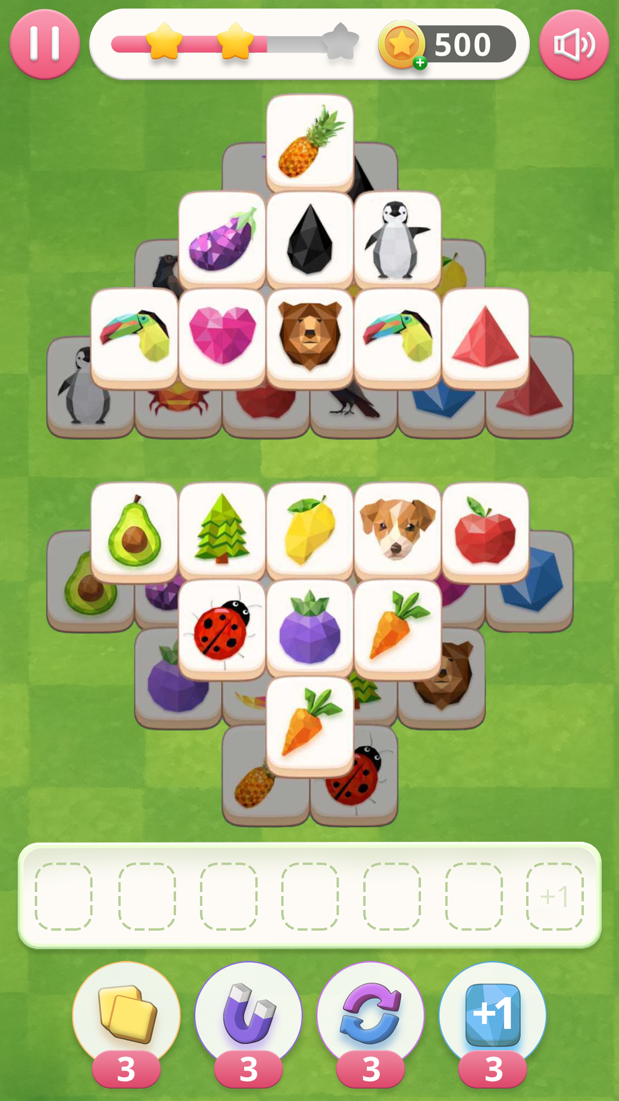 اسکرین شات 1 بازی 2 Tile Match - Poly Match