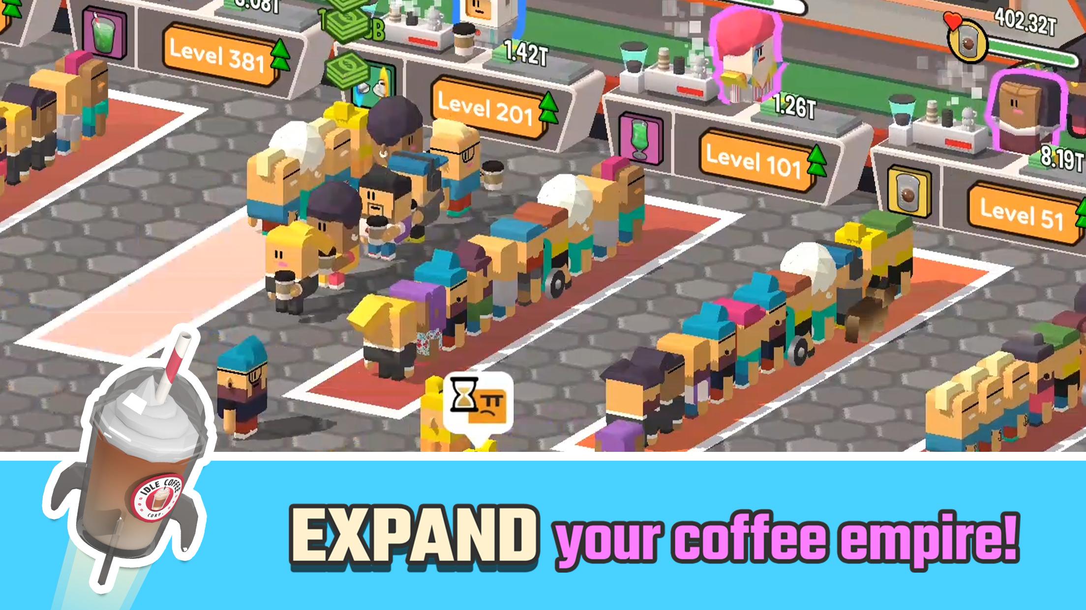 اسکرین شات 5 بازی Idle Coffee Corp