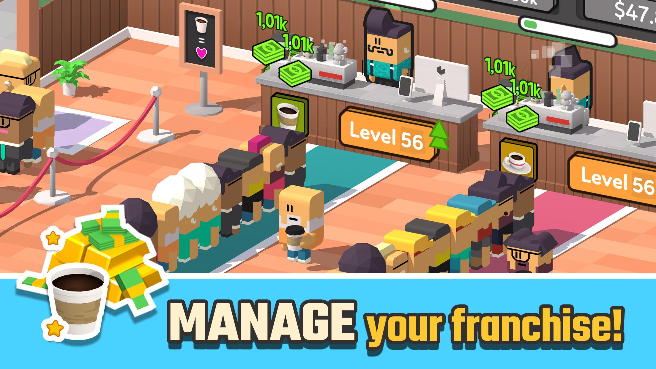 اسکرین شات 1 بازی Idle Coffee Corp