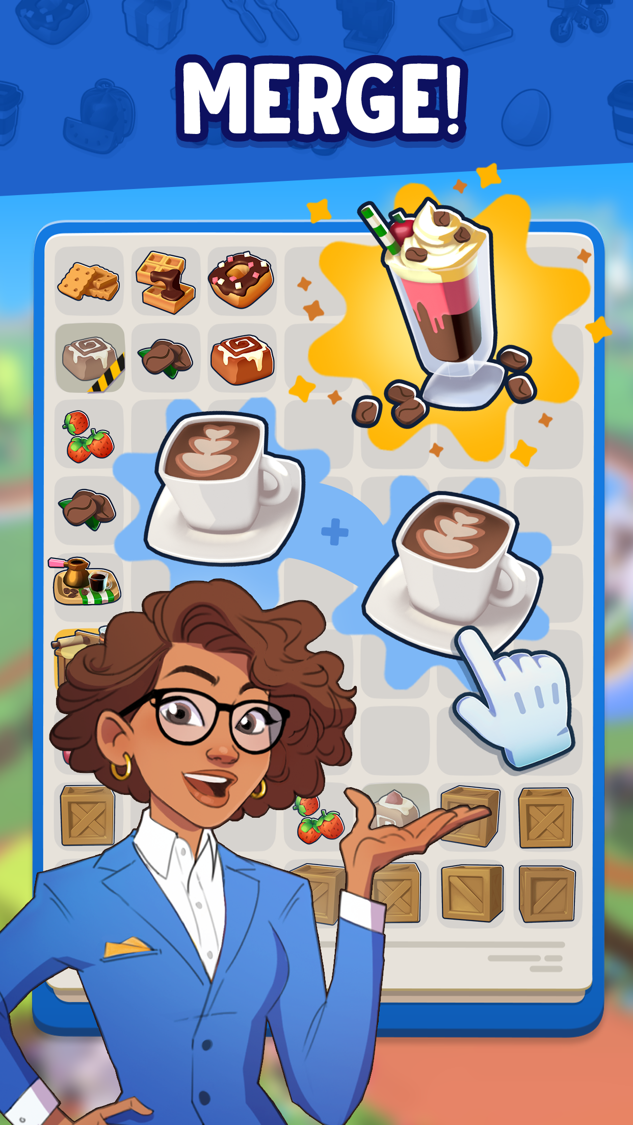 اسکرین شات 1 بازی Merge Mayor - Match Puzzle