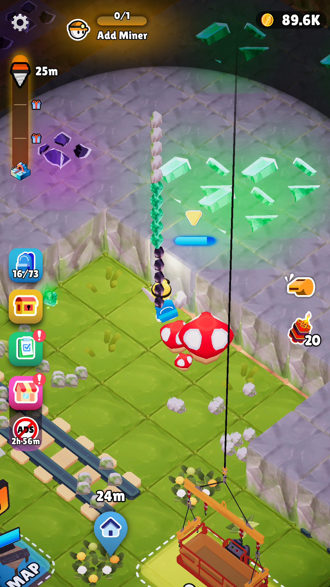 اسکرین شات 6 بازی Mine Rush