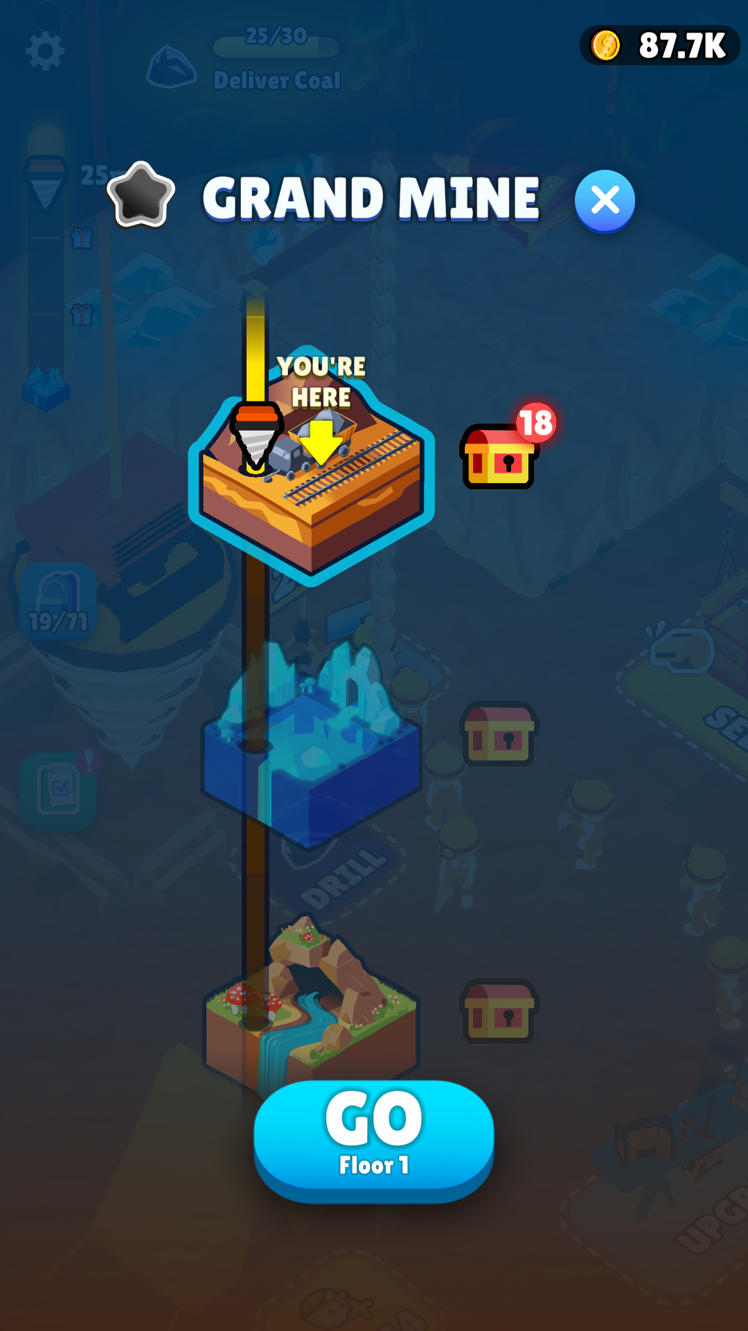 اسکرین شات 3 بازی Mine Rush