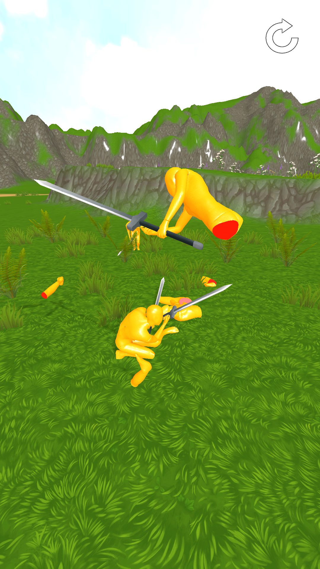 اسکرین شات 2 بازی Ragdoll Blade